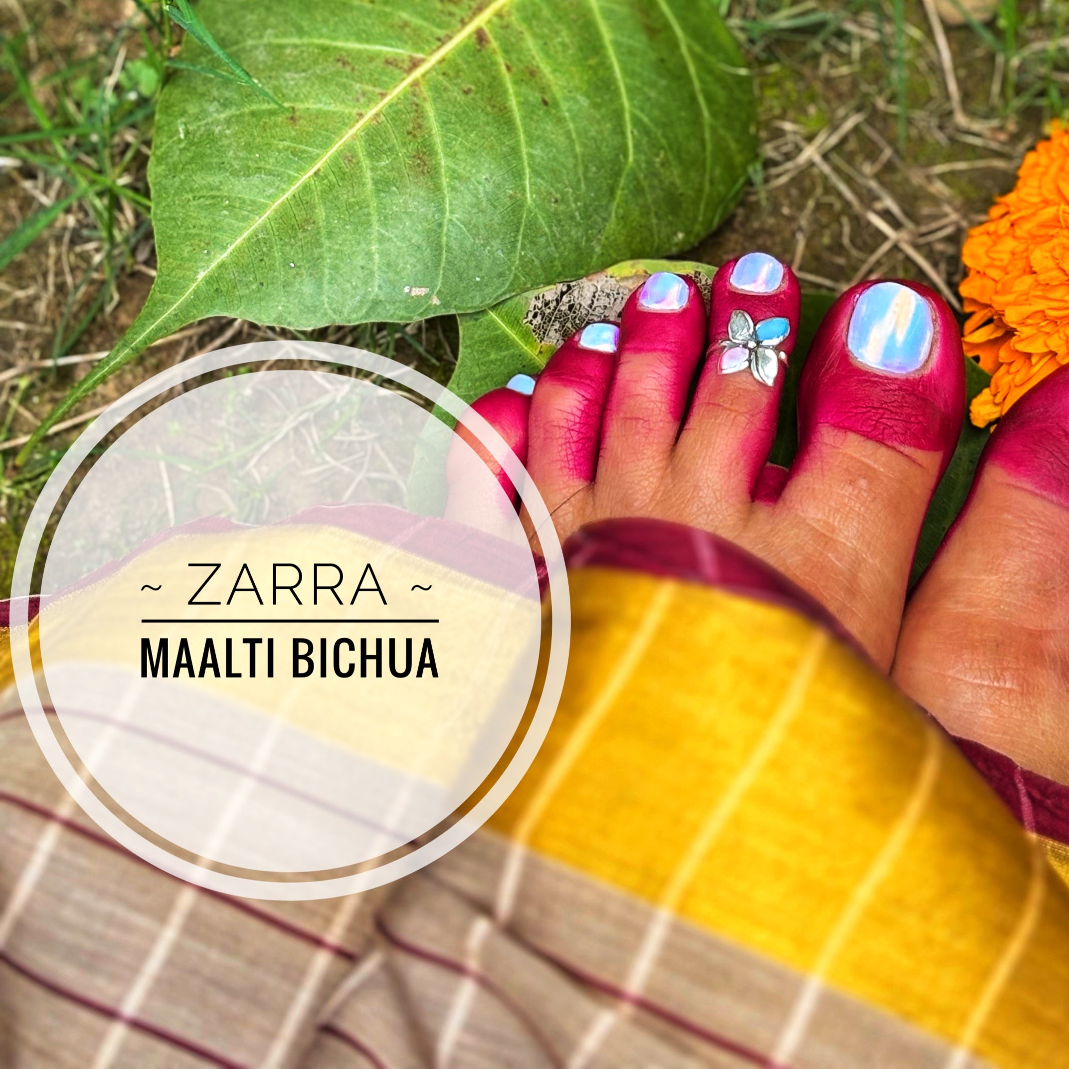 Malti Bichua with Blue Monalisa & Pink Tourmaline