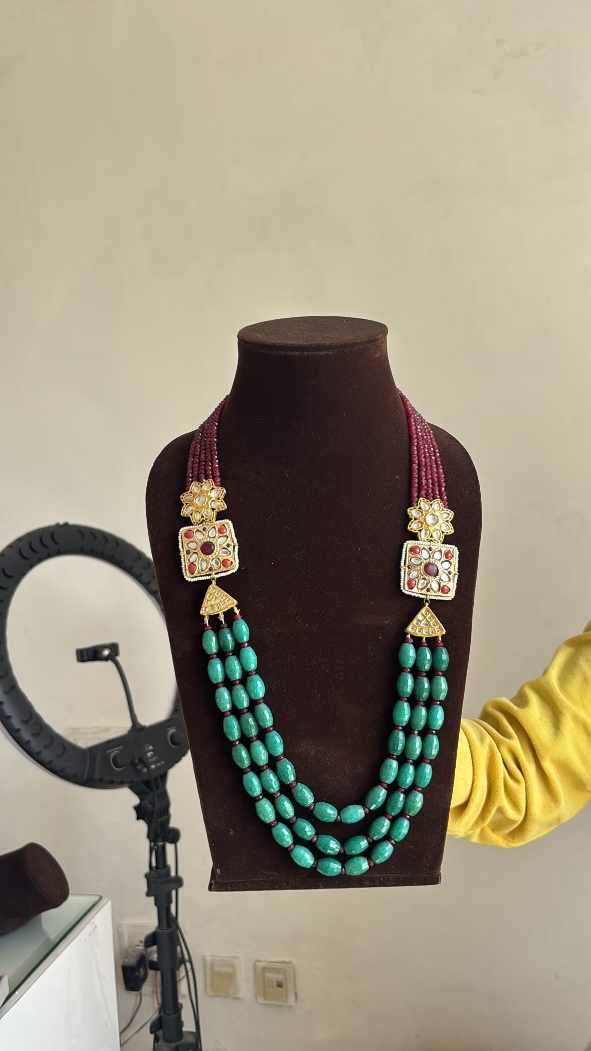 Padma Long Necklace