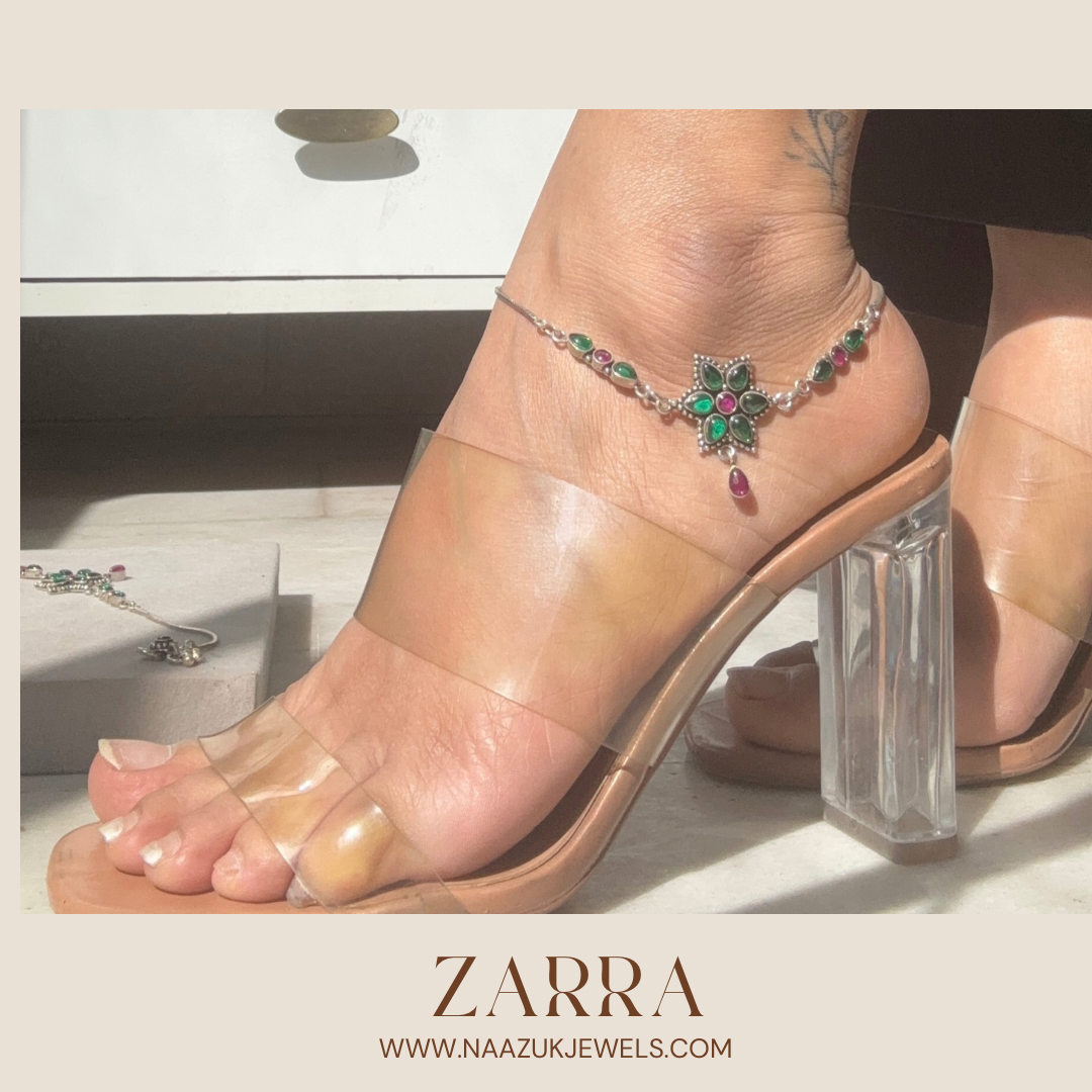 MANKA 92.5 Silver Anklet