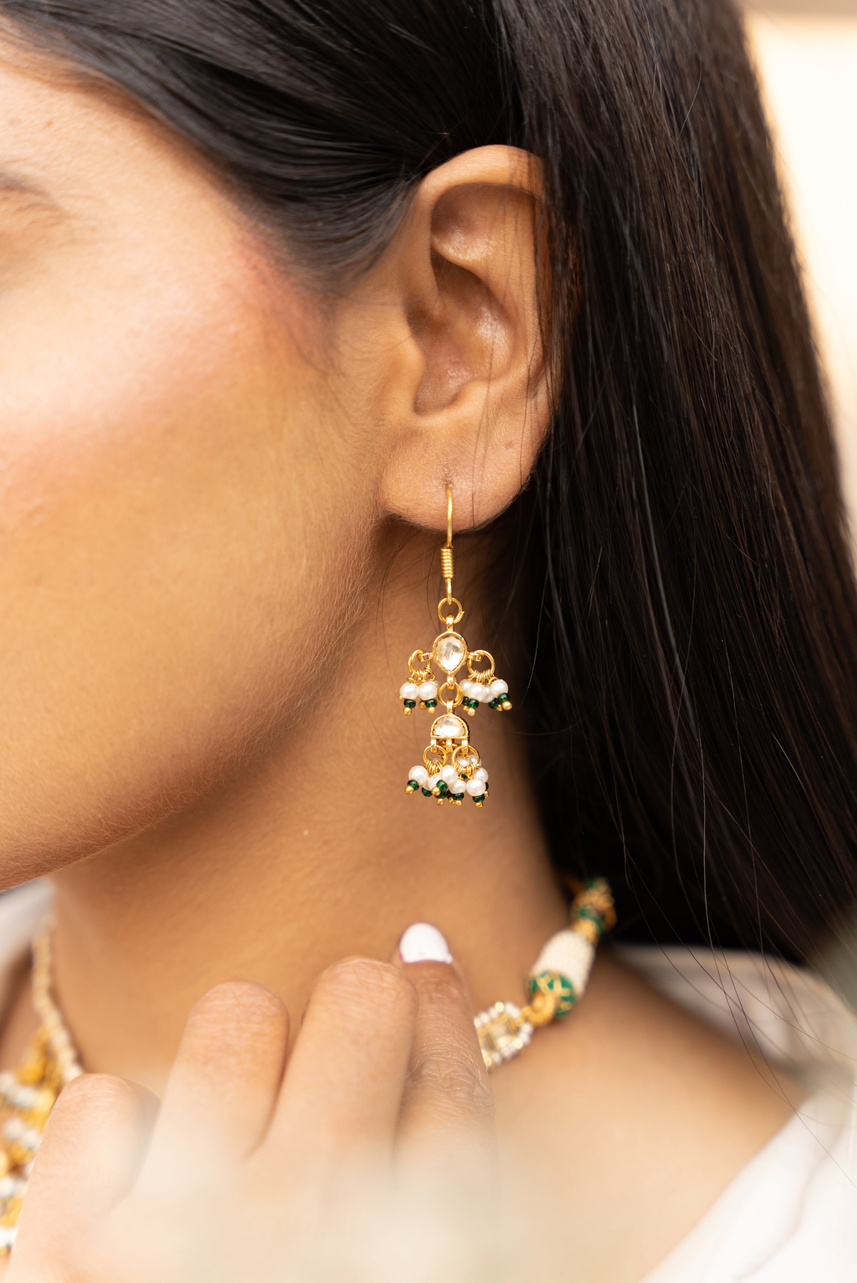 Moti Choker  – 22K Gold Plated