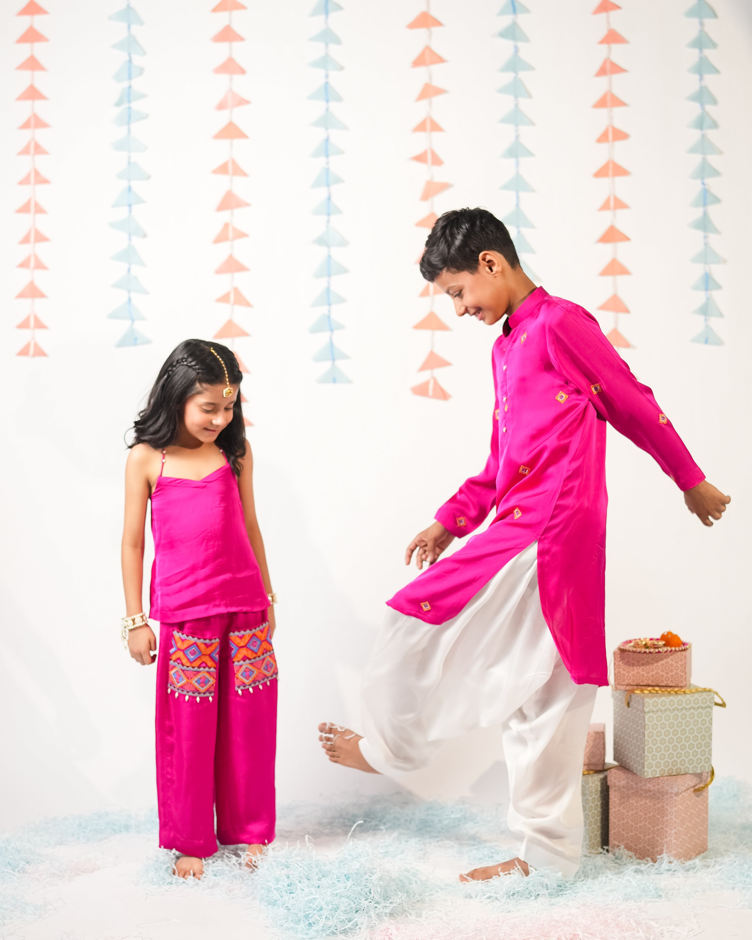 Hunar Pathani Set – Traditional Elegance for Little Gentlemen