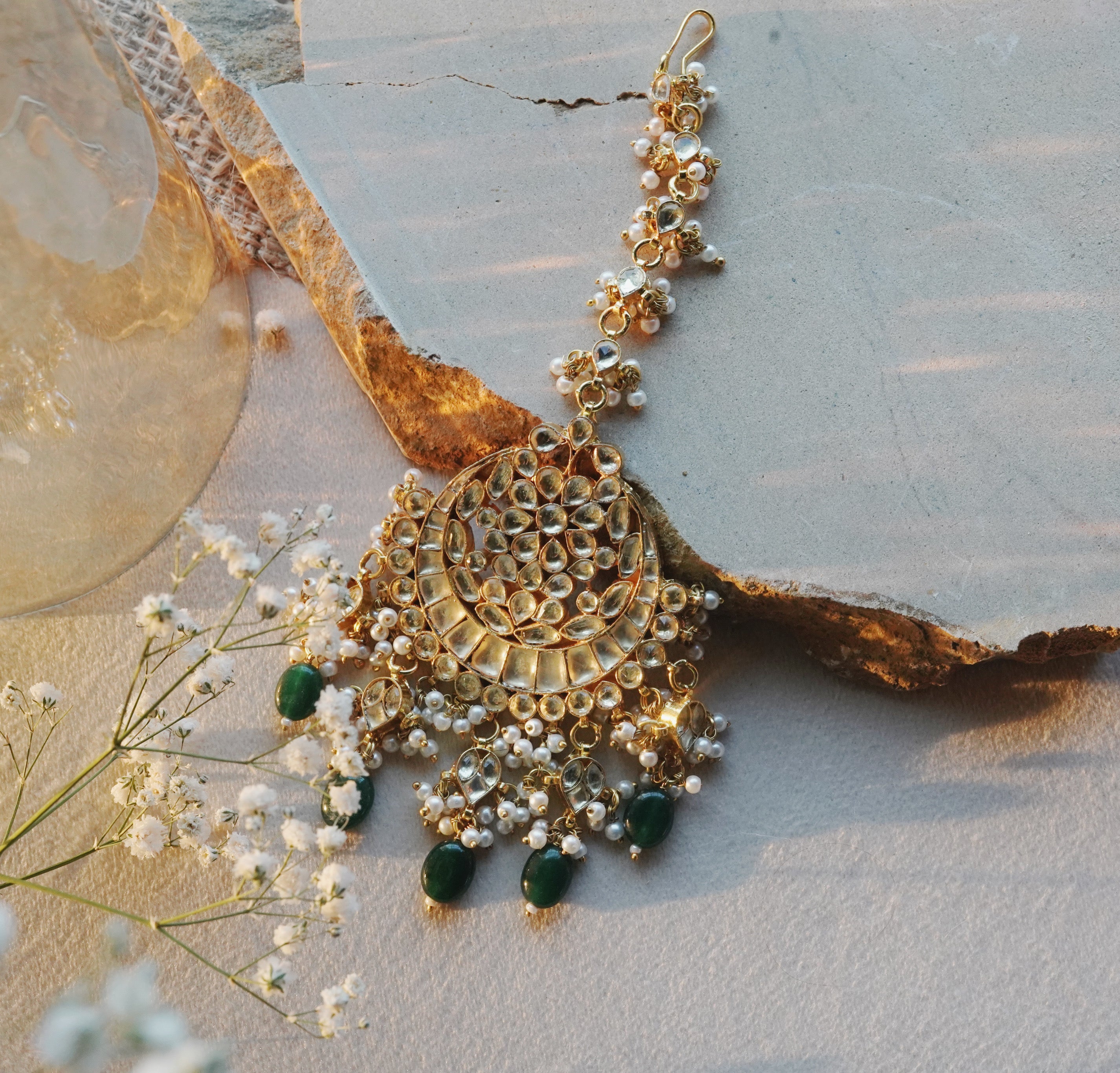 Zubiya Maangtika – 22K Gold Plated | Customisable