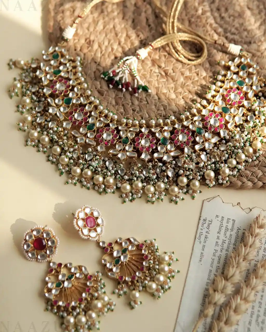 Pankhuri Set – Heirloom-Inspired Jadau Bridal Elegance