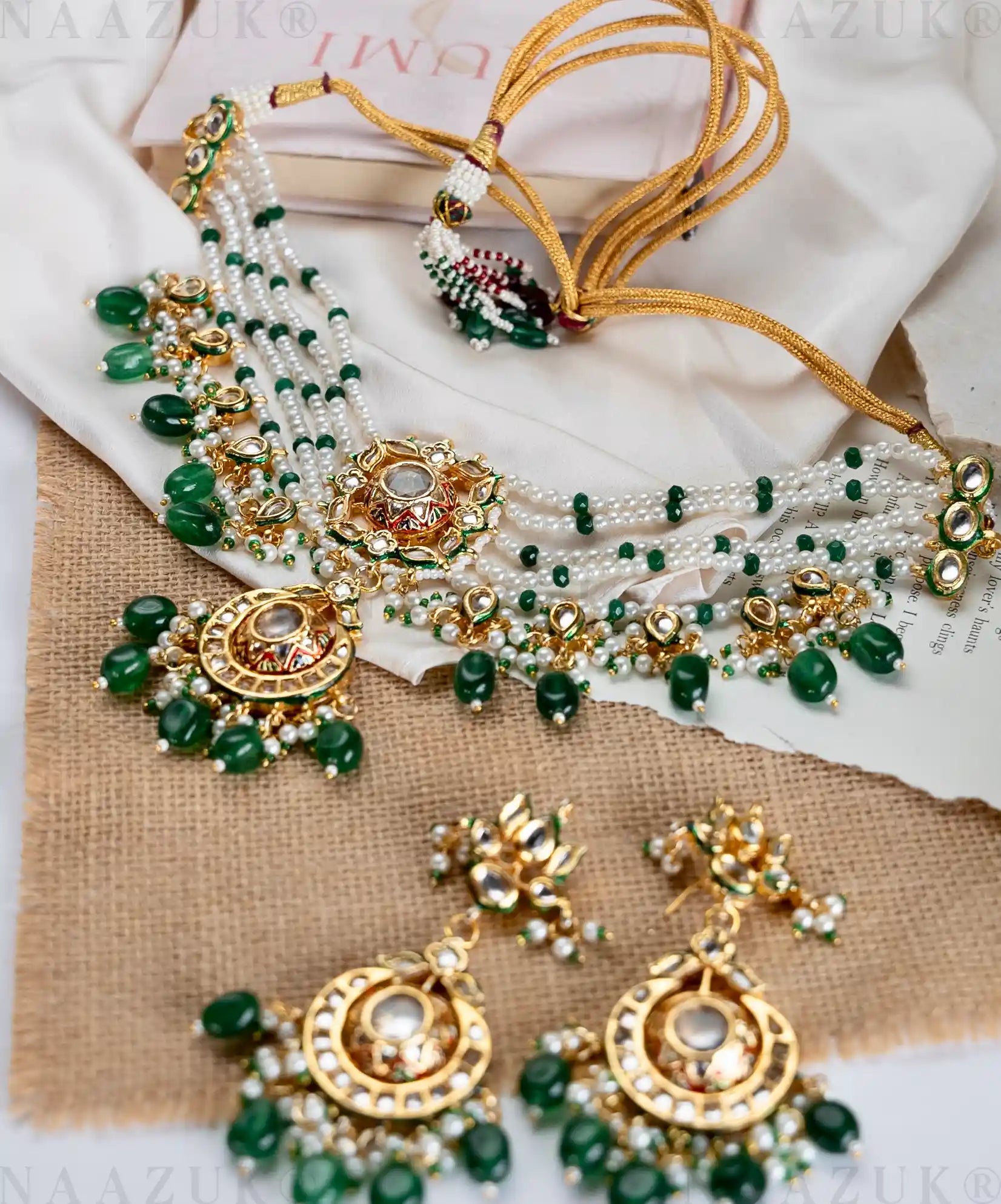 Saba Pearl Layered Choker
