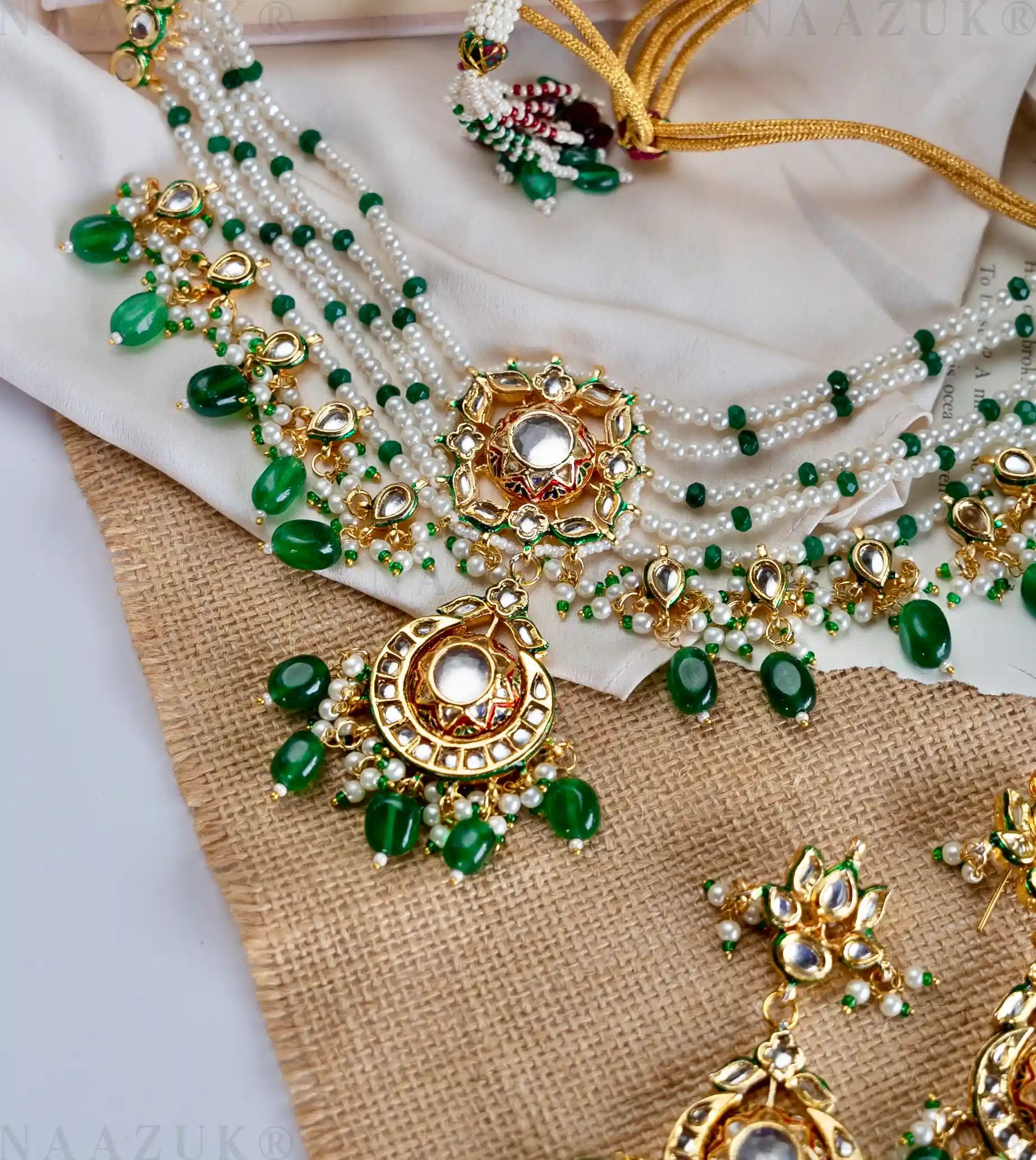 Saba Pearl Layered Choker
