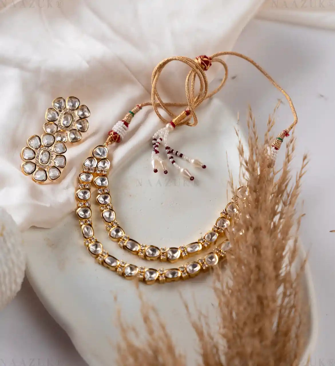 Ada Faux Polki Set  – Minimal Royalty, Maximum Impact