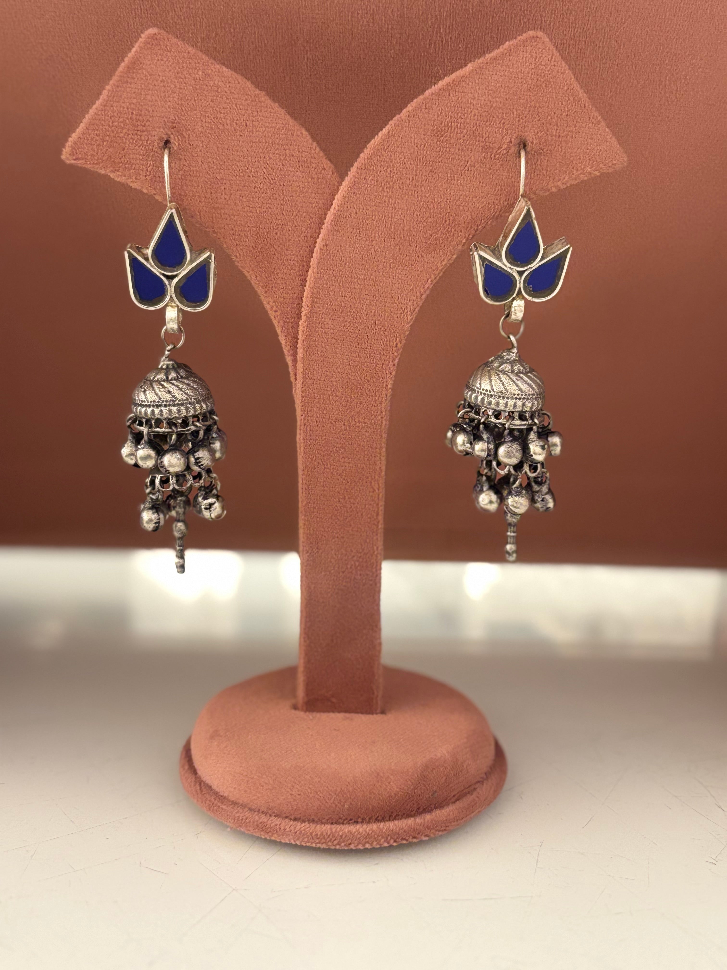 Zehra Real Afghani Jhumkas