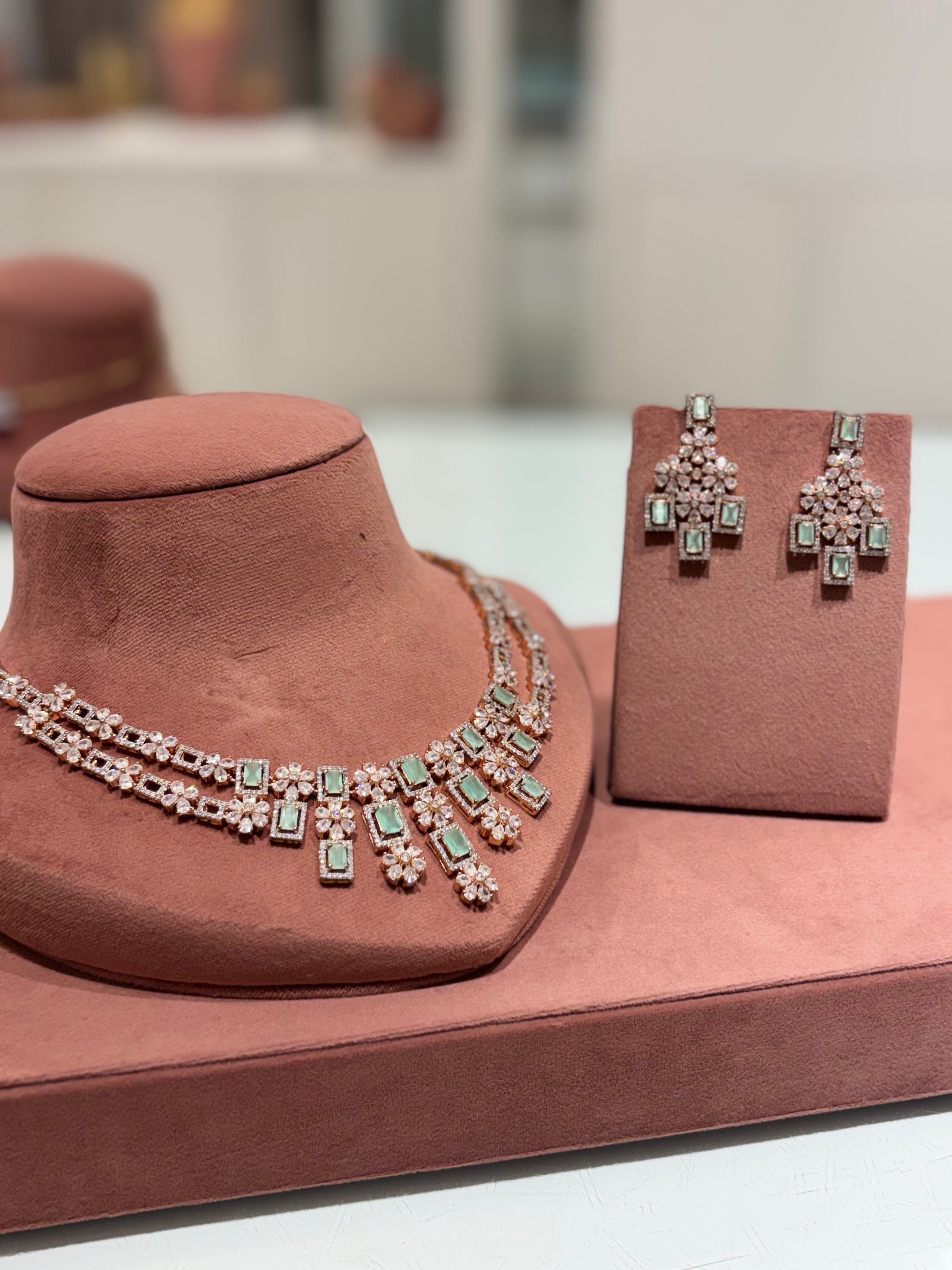 Celeste Bloom Heirloom Necklace Set