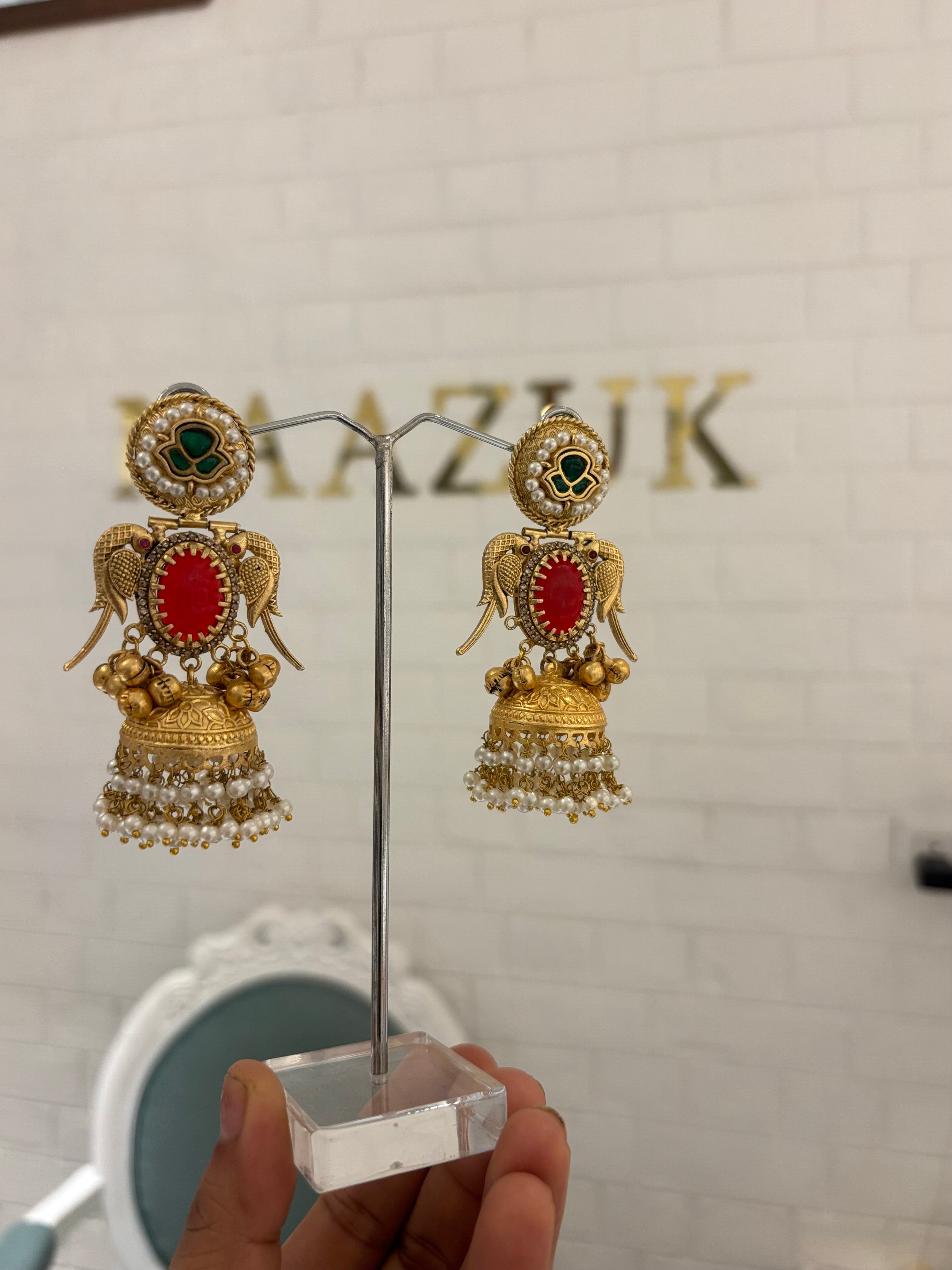 Zainaab-e-Kashmir Jhumkas