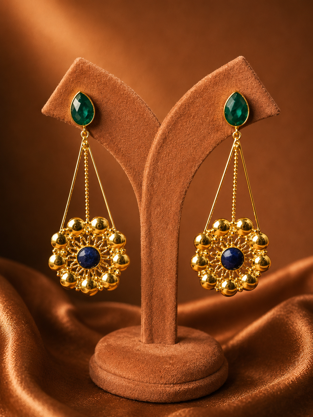 Celestia Halo Statement Earrings