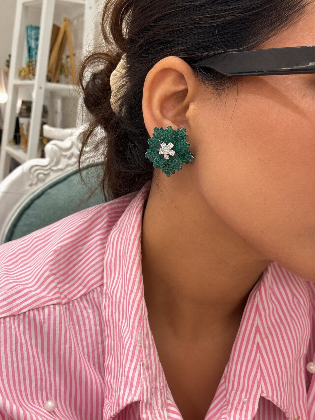 Roshni - cocktail studs