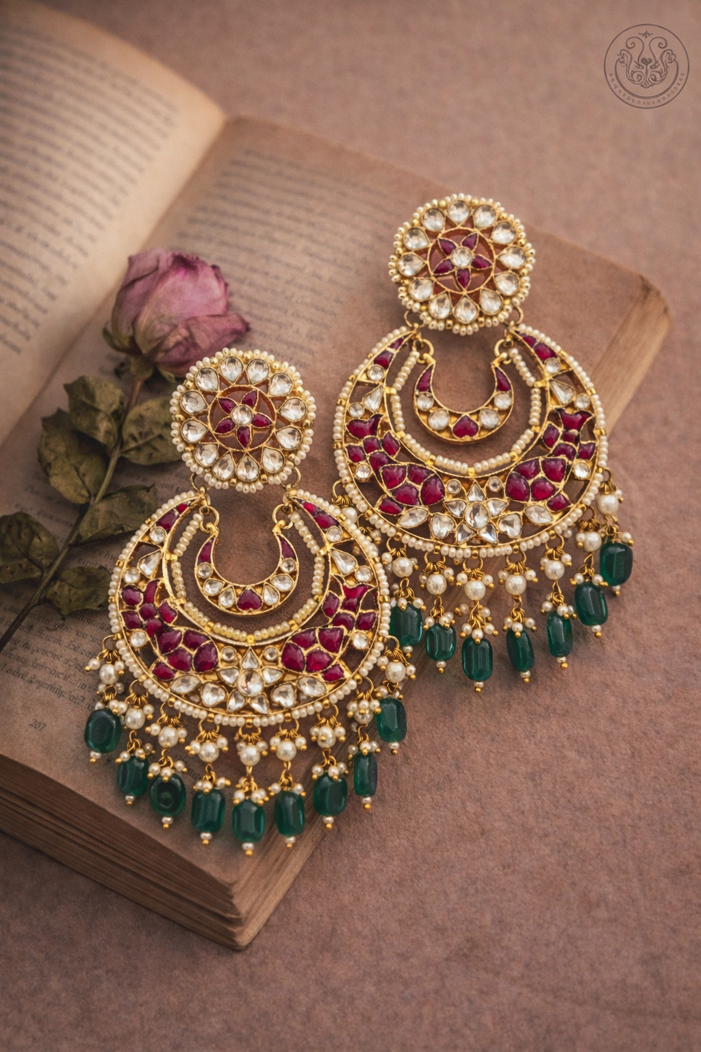 Rasleela Chandbalis- 1gm gold plated