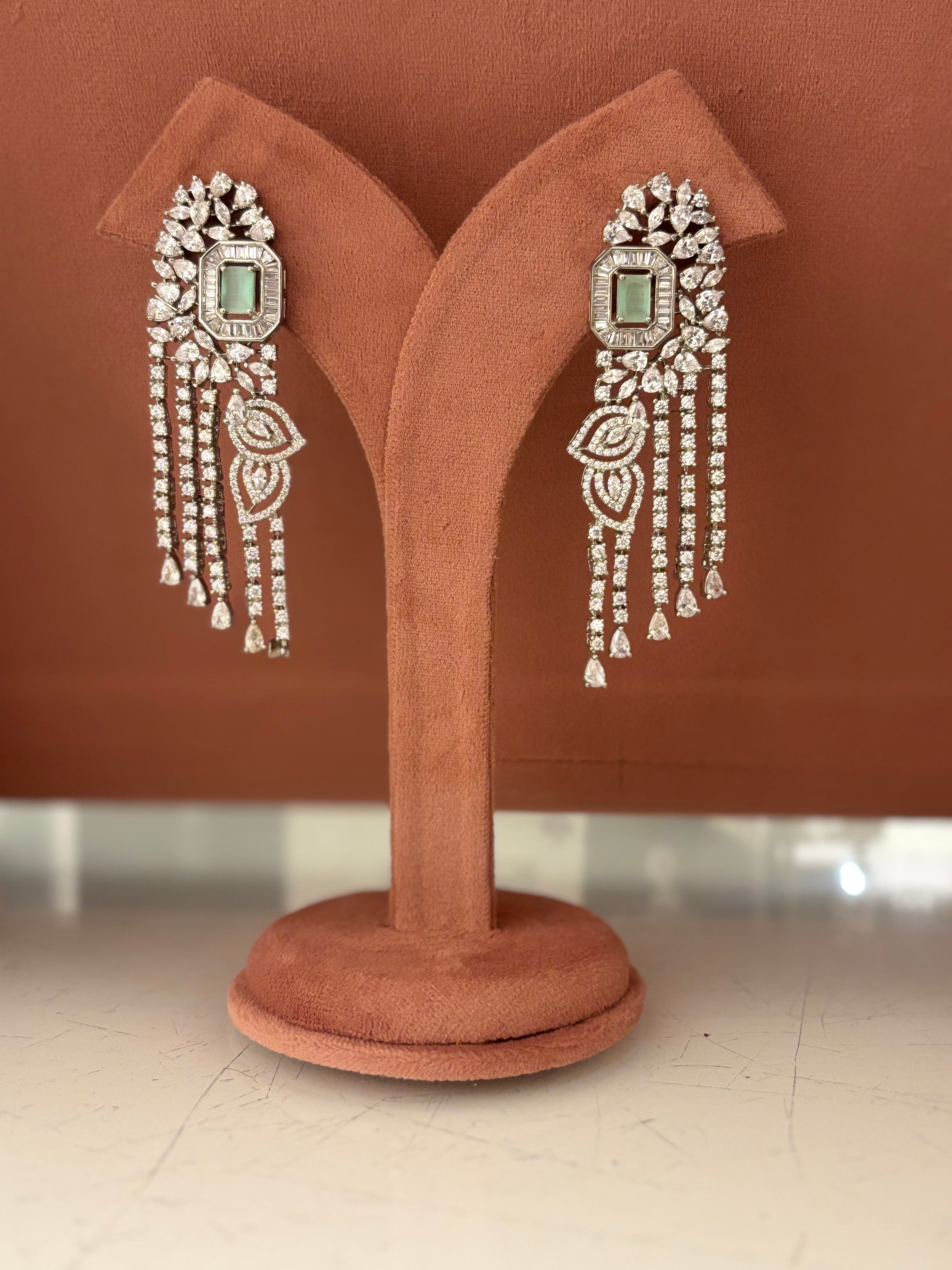 Elysia Diamond Chandelier Earrings