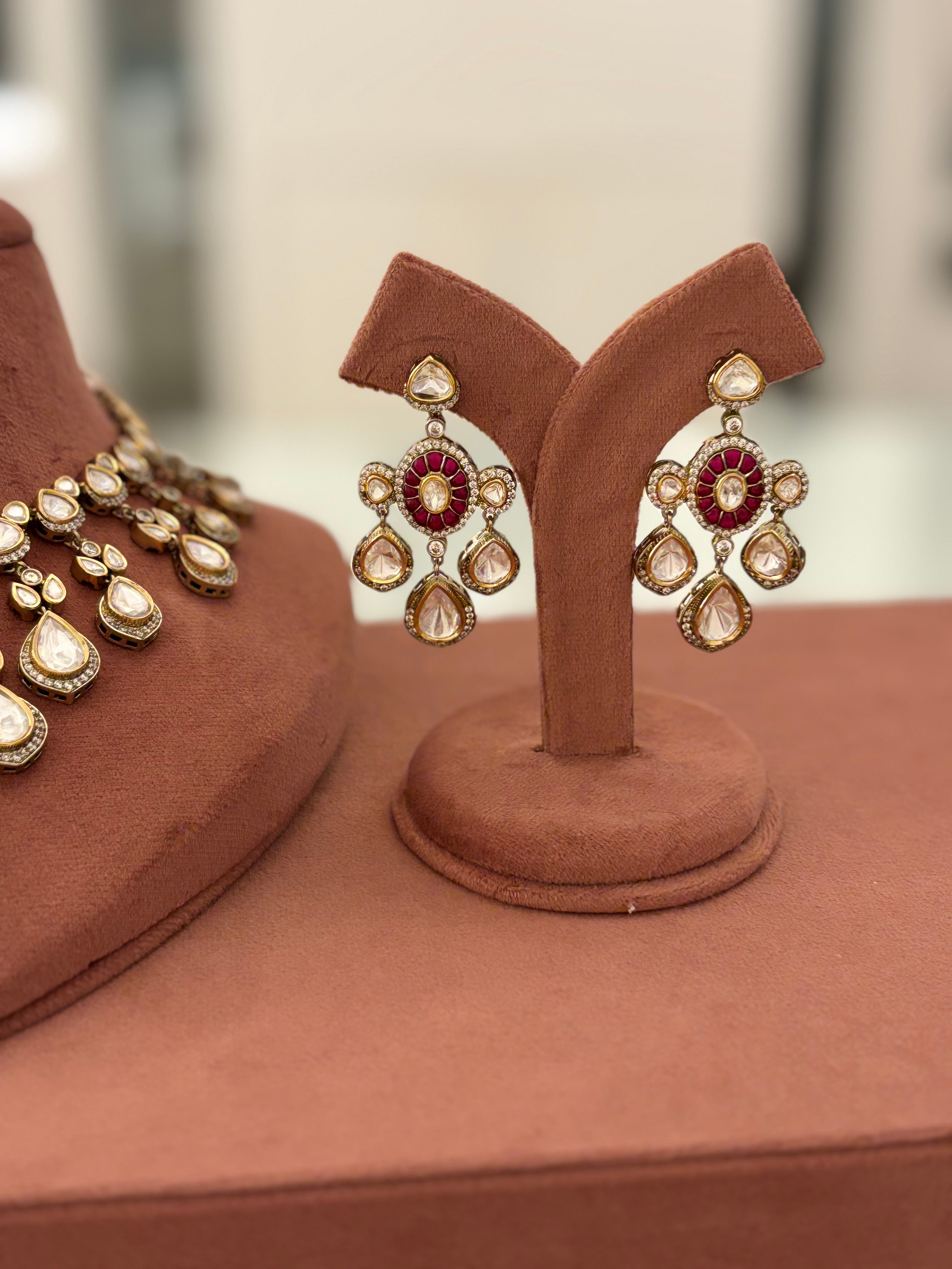 Polki alaya necklace