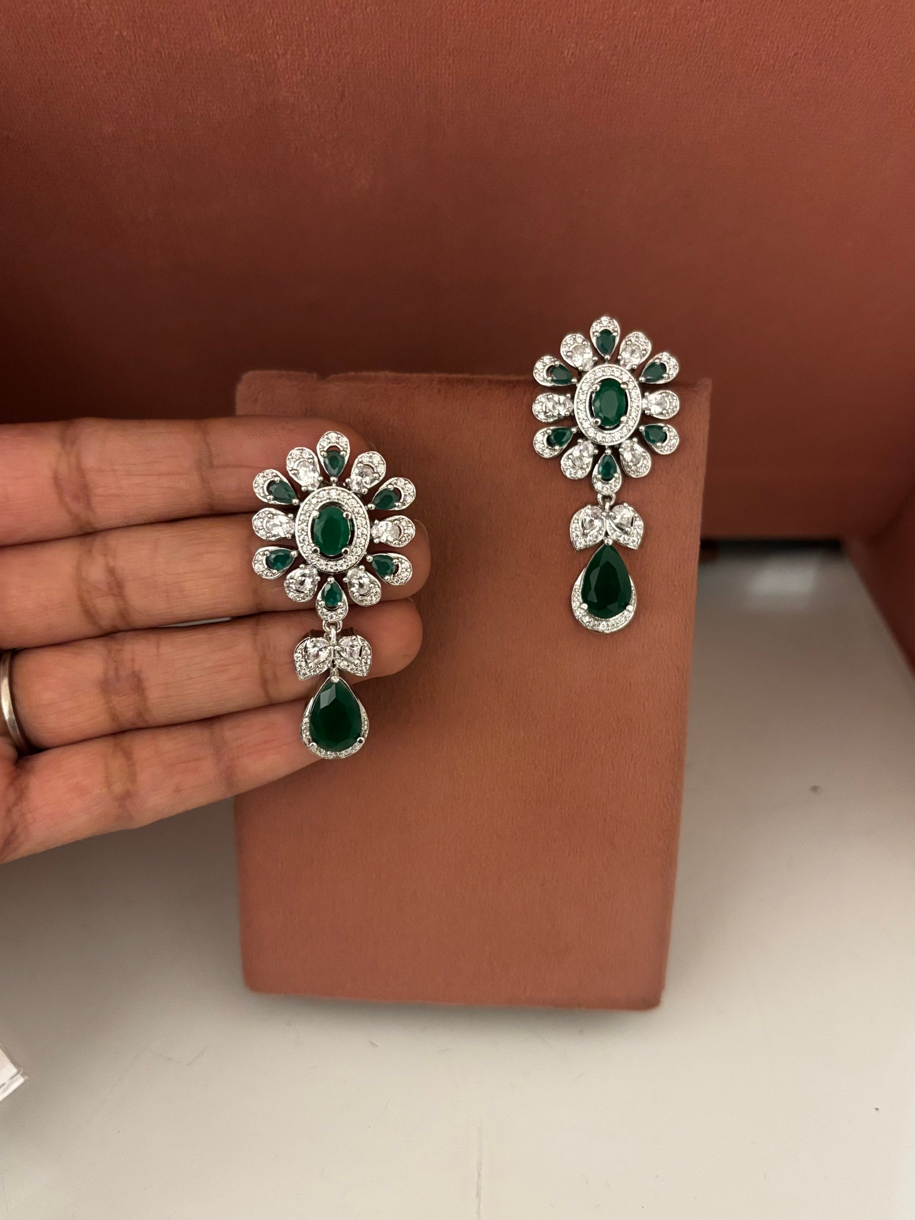 Emerald floral