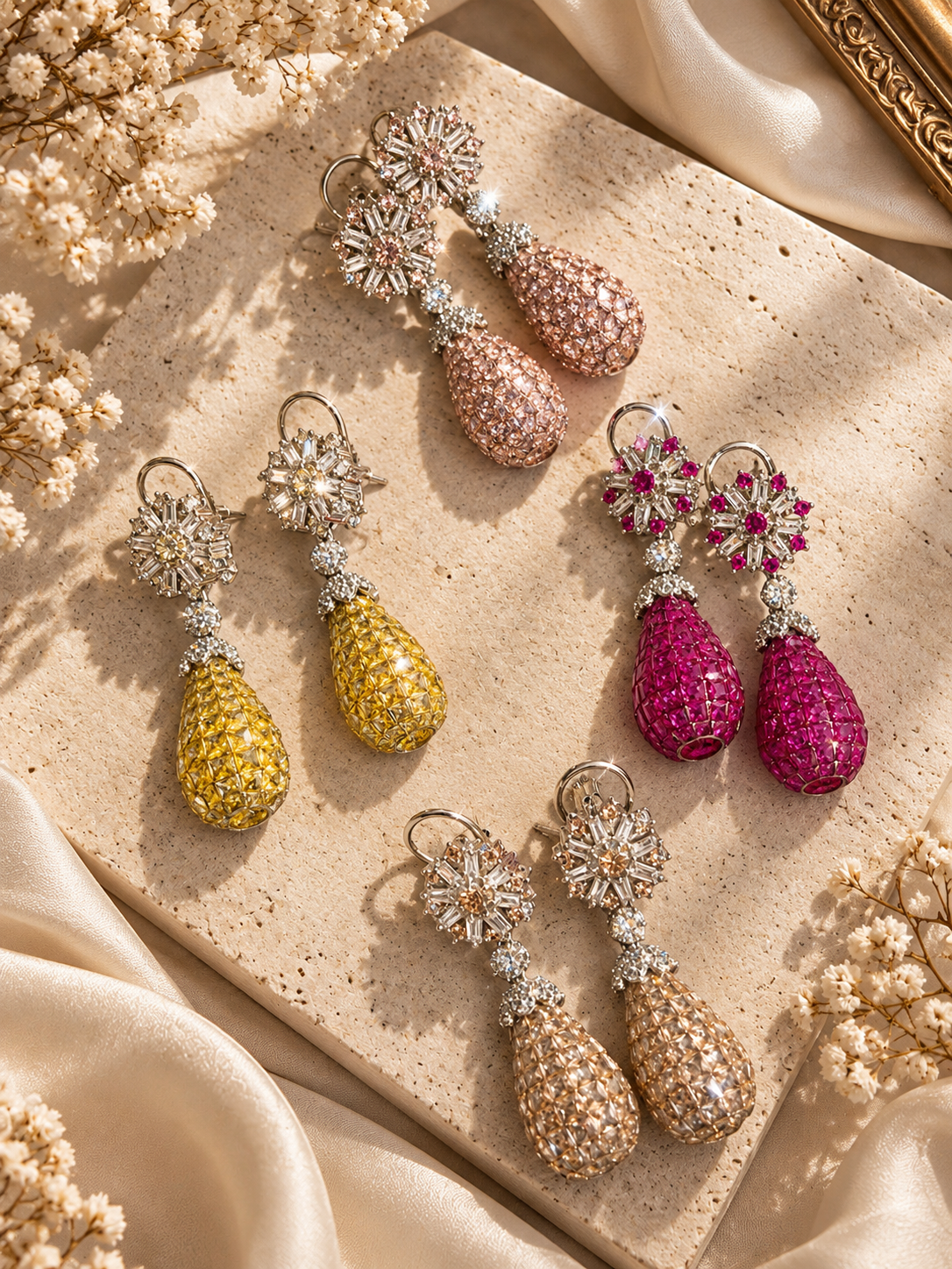 Rangrez Mandala Stud Earrings