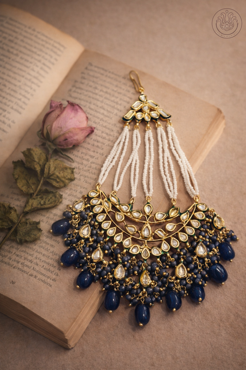 Shehnai Mughal Kundan Passa