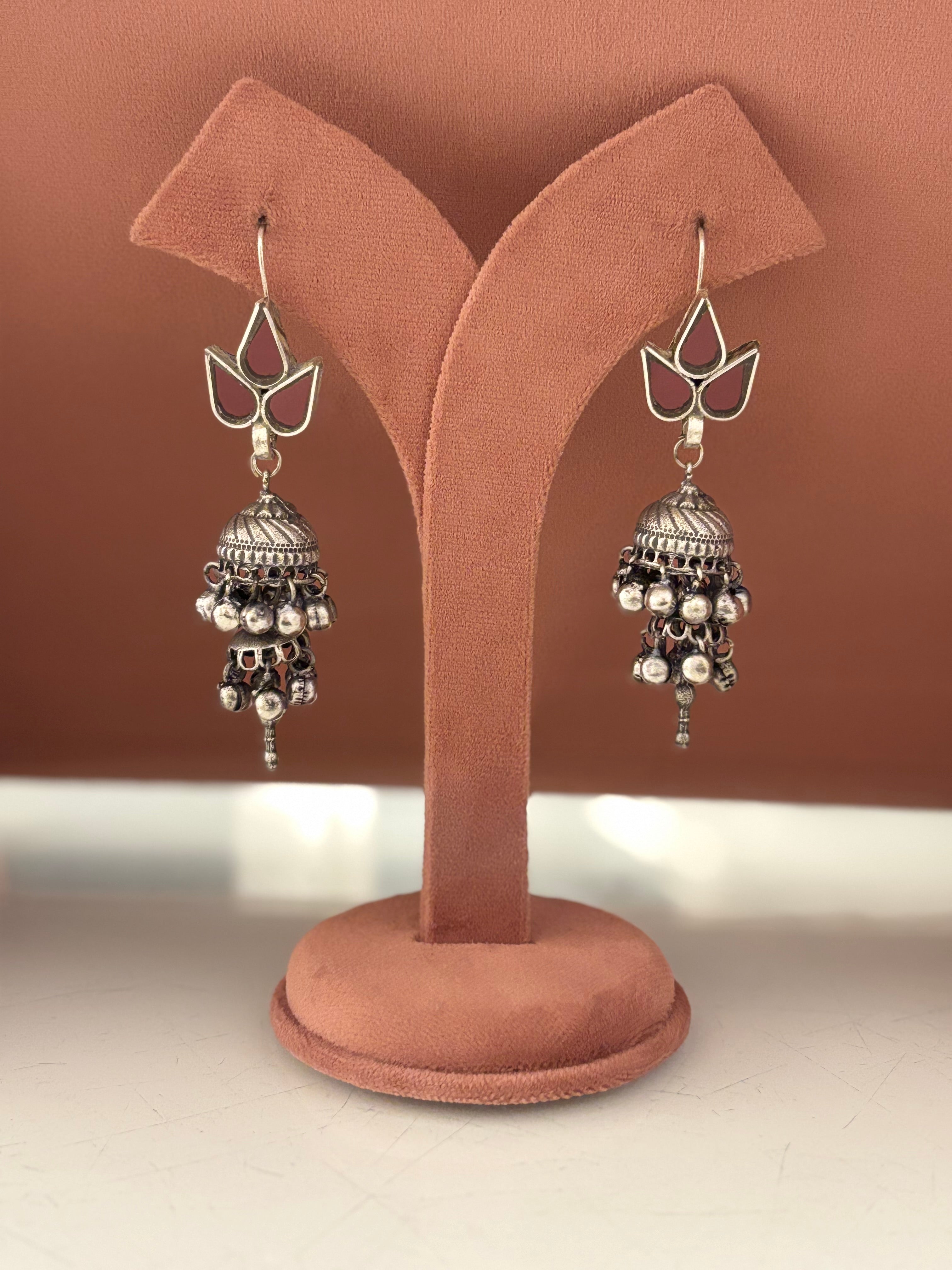 Zehra Real Afghani Jhumkas
