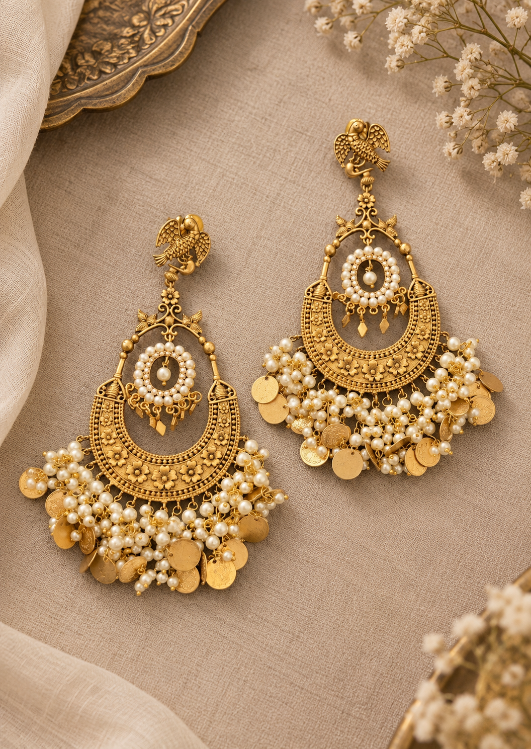Aarvi sabya chandeliers