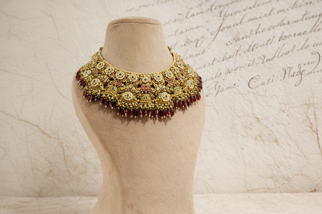 Noor-e-Mehfil Gulkaar Necklace Set
