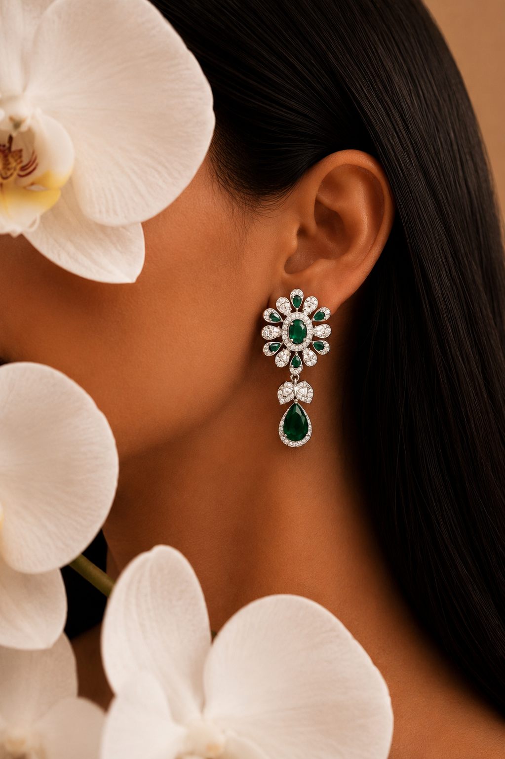 Emerald floral