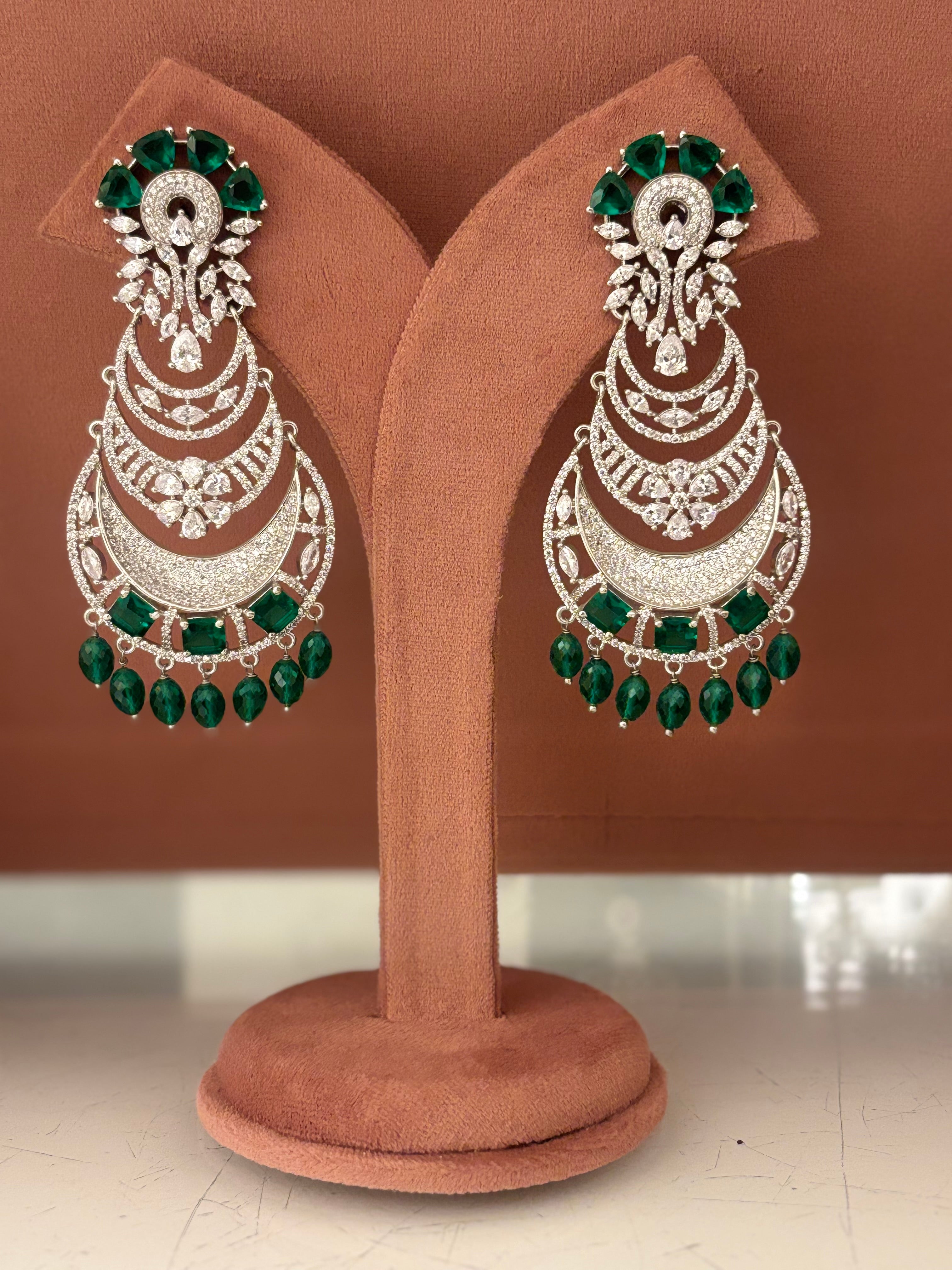 Zarielle Grand Diamond Chandelier Earrings