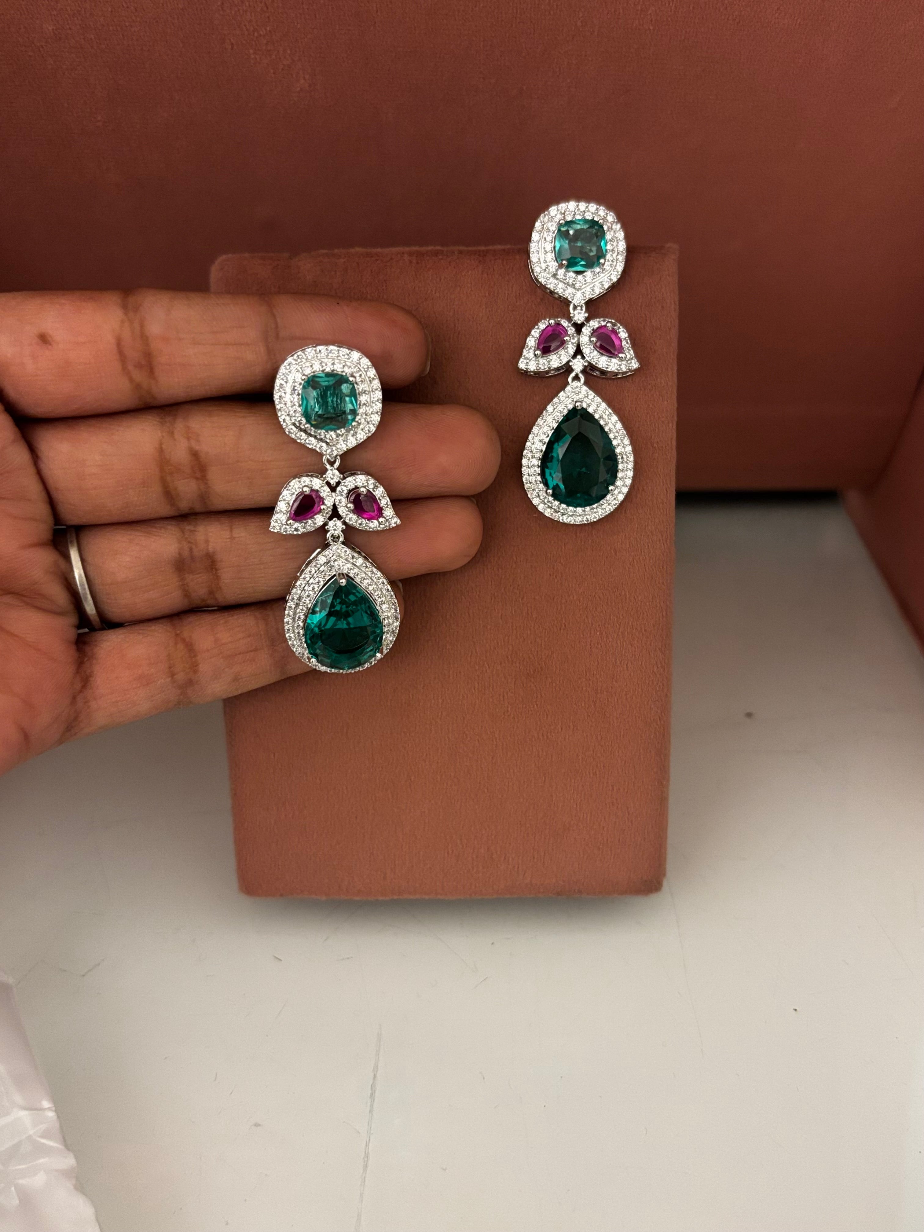 Ruby emerald drop