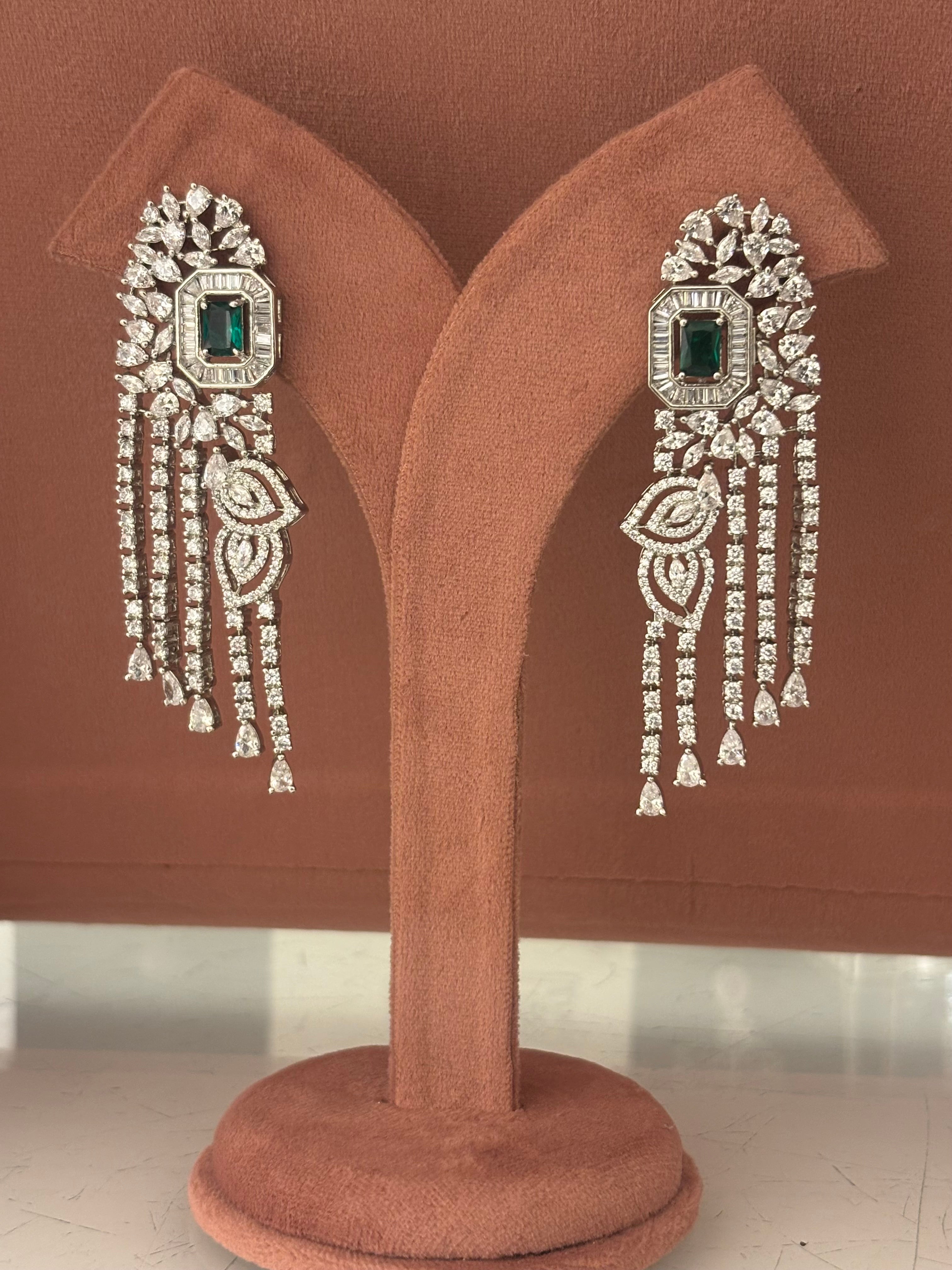 Elysia Diamond Chandelier Earrings
