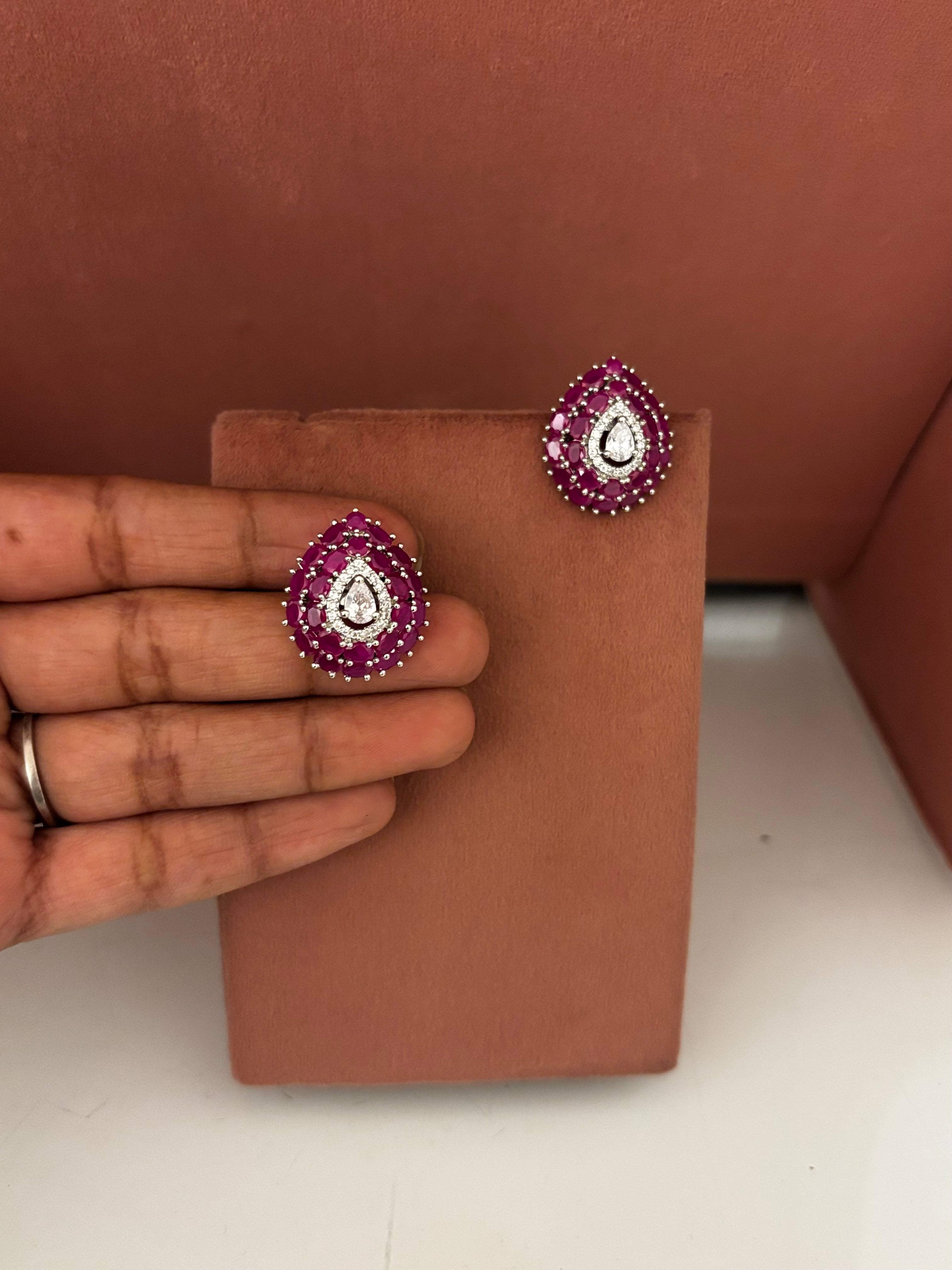 Diamond muse studs