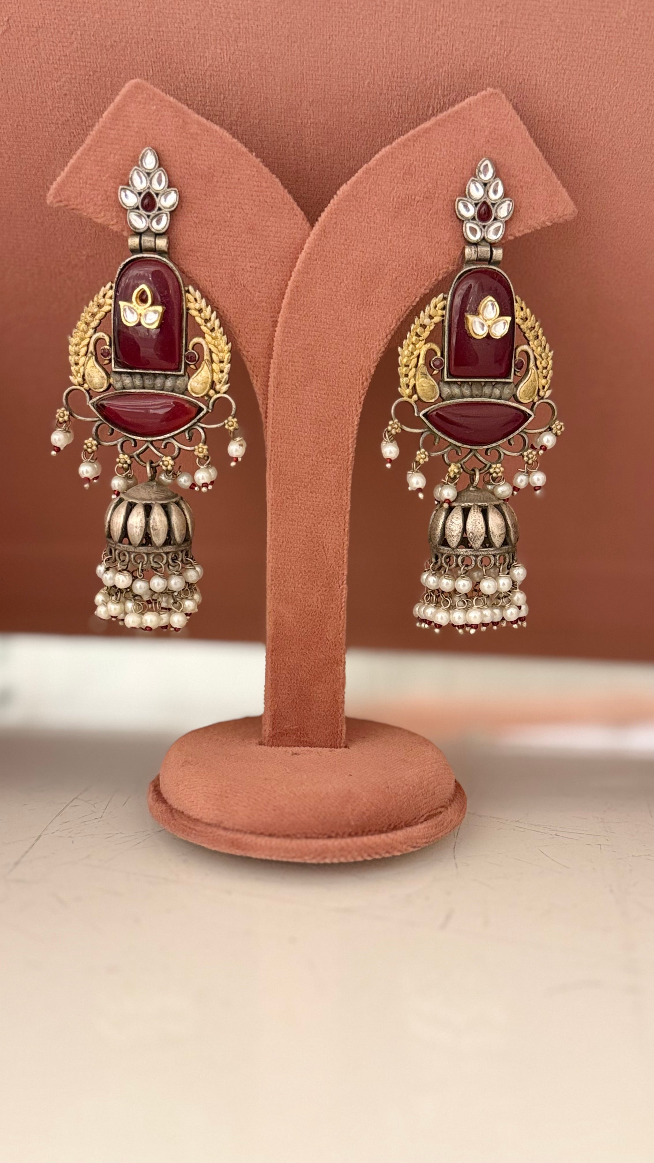 Ruhani Amrapali-Inspired Statement Chandbali