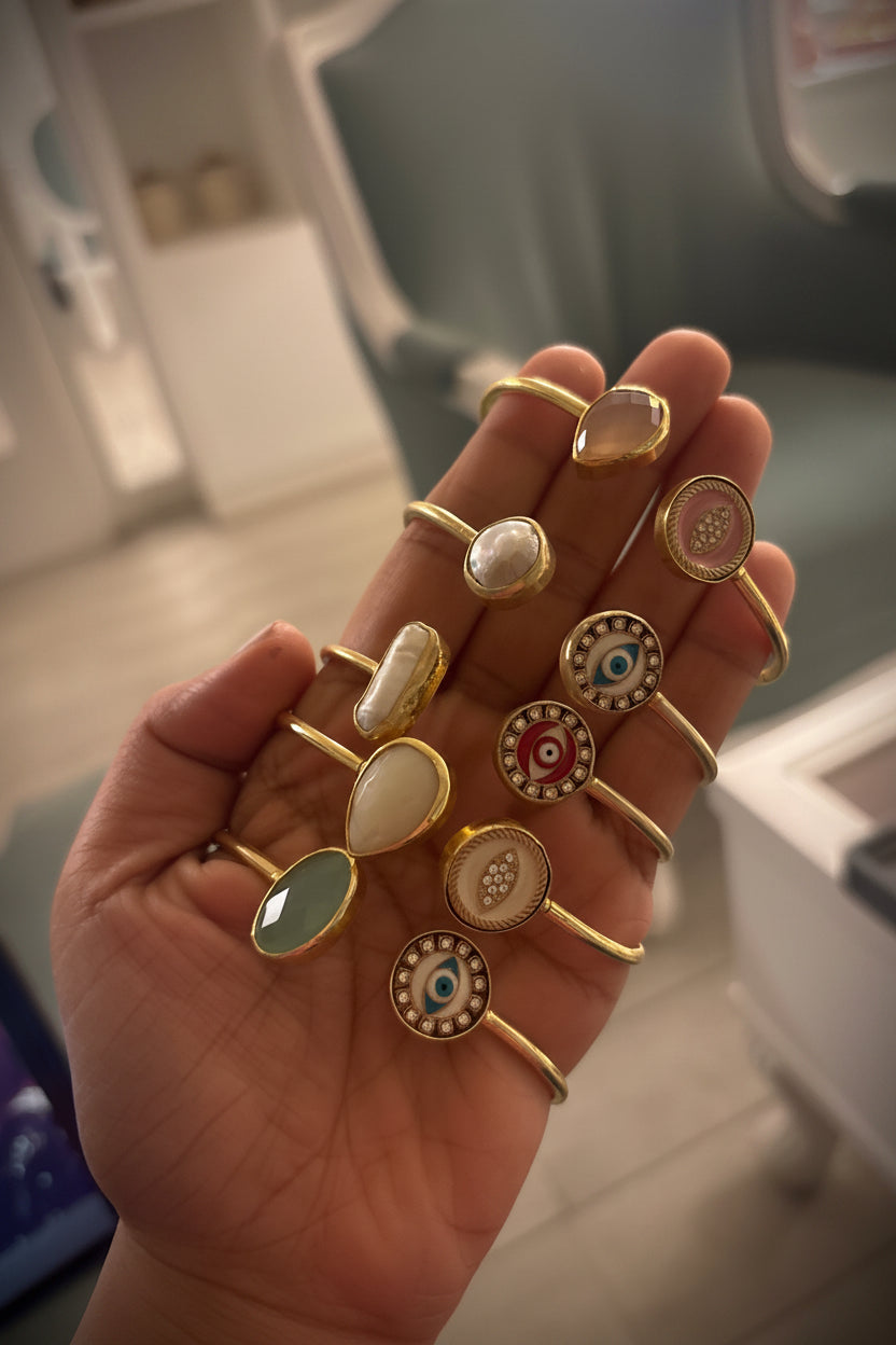 Élan Adjustable Statement Cuff Bracelet