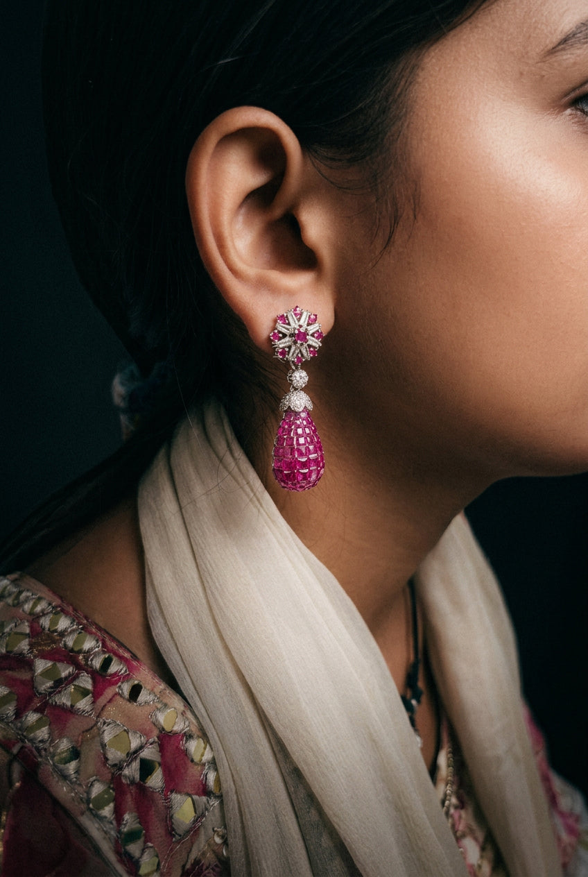 Rangrez Mandala Stud Earrings