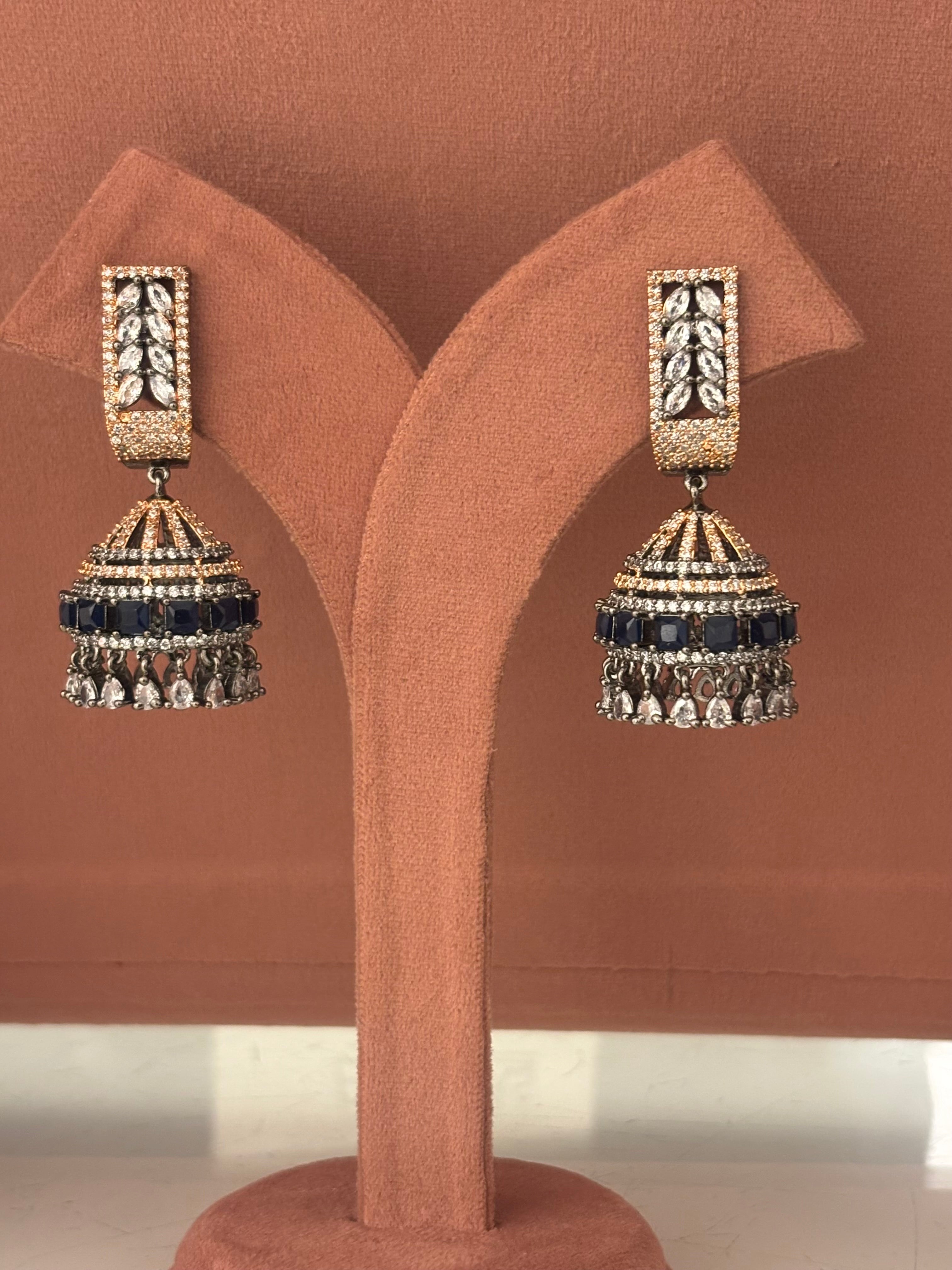 Ariya Diamond Mini Jhumki Earrings