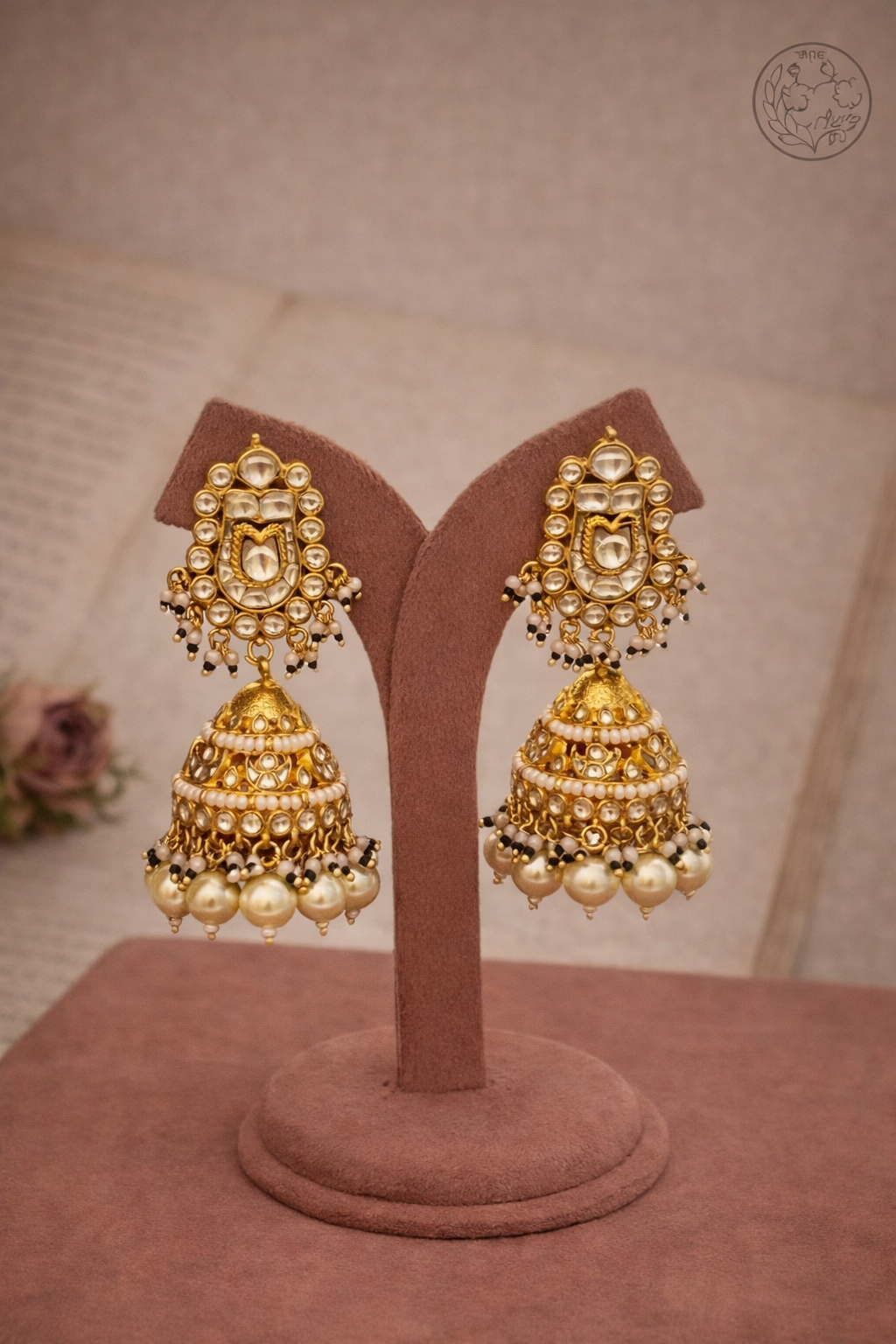 Maharani Pachi Kundan Set