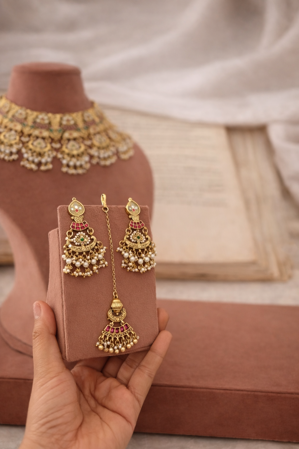 Baano necklace set - finish next to real