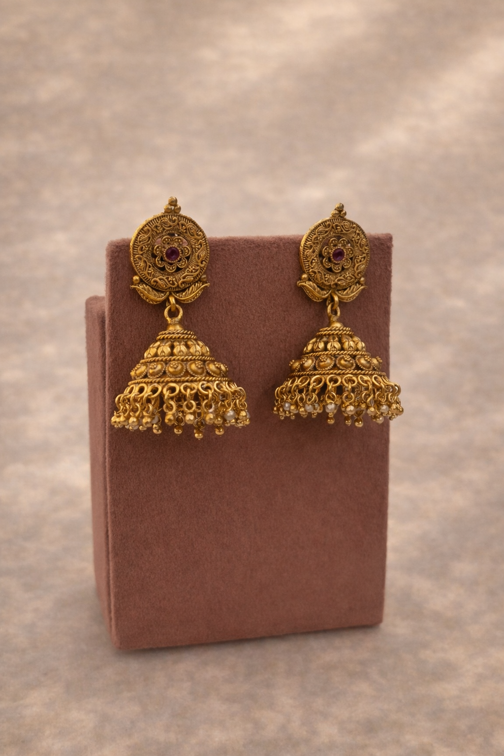 Swarnika Gold Look-Alike 1gm Gold Plated Imitation Jewellery