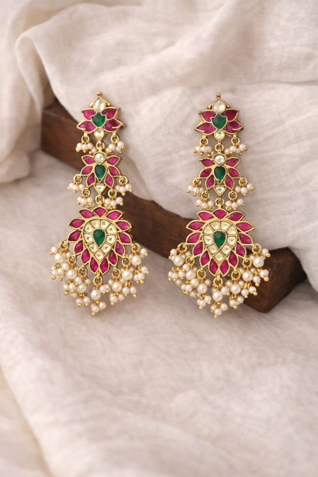 Elina Long Chandelier Earrings”