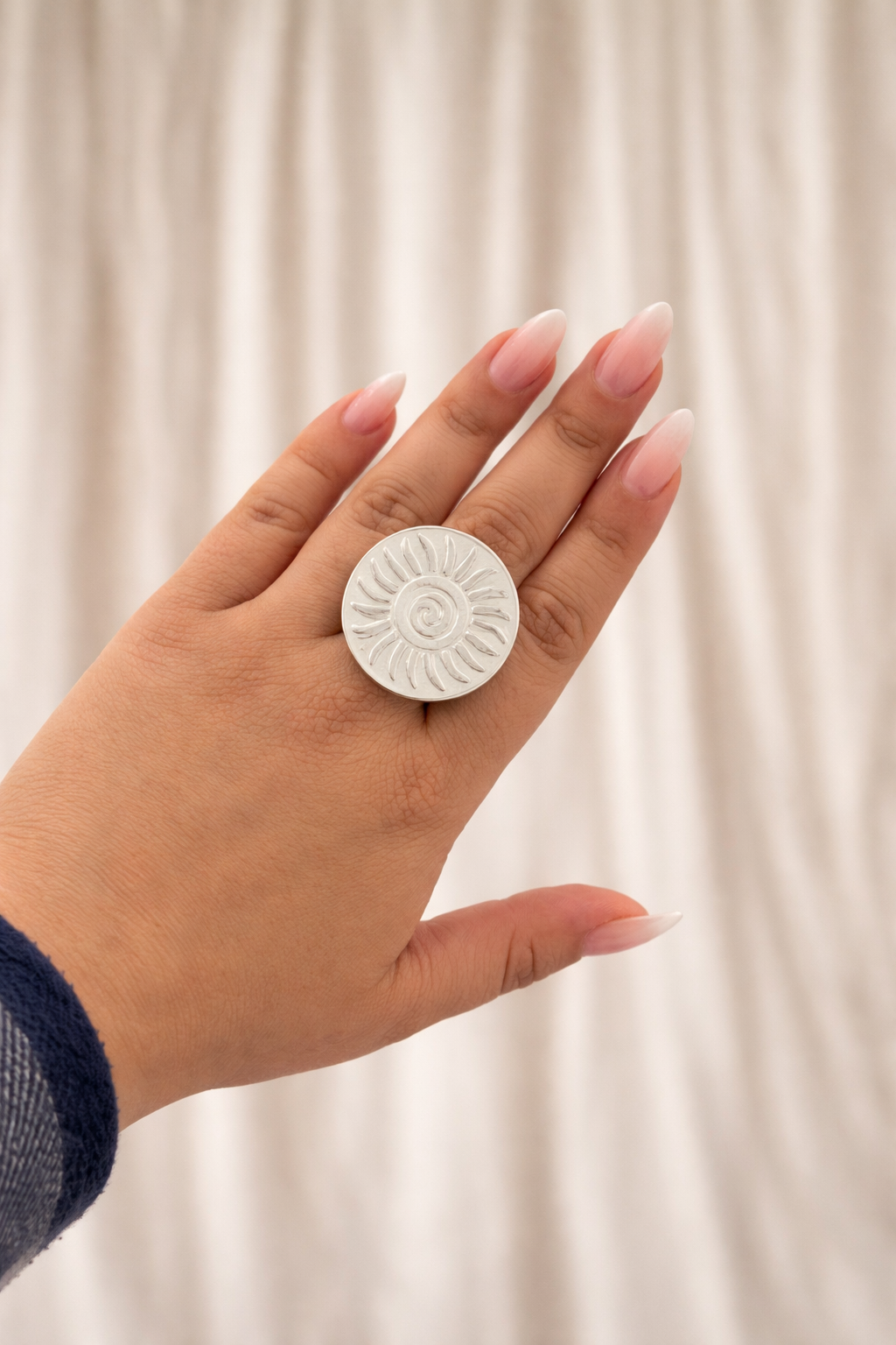 Sun Band Statement ring