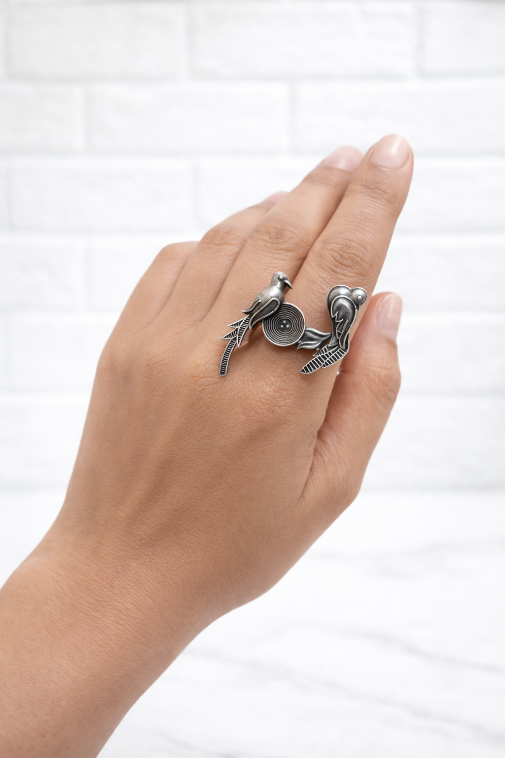 ✨ Aviya Silvera Wing Ring – Everyday Adjustable Bird Motif Jewellery adjustable