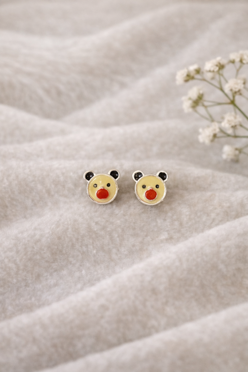 Teddy-Go-Round Silver Studs (92.5 Silver)
