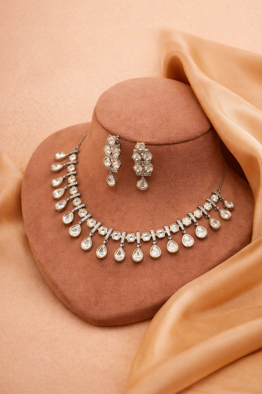 Chandrekha Drop Necklace Set