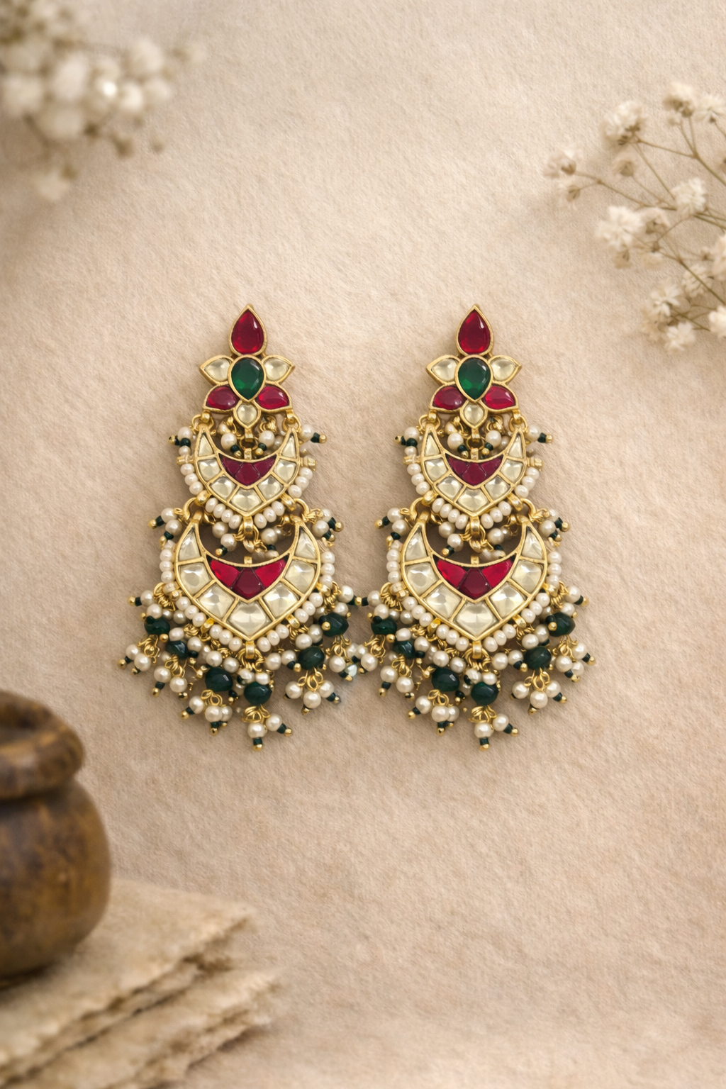 Rajwada Noor Earrings