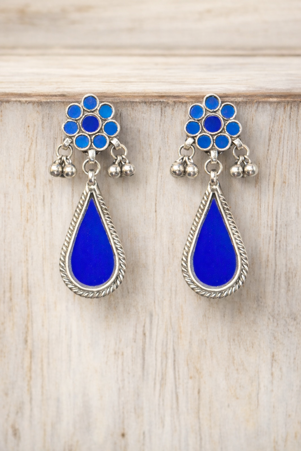 Neel Pushp Drop Earrings
