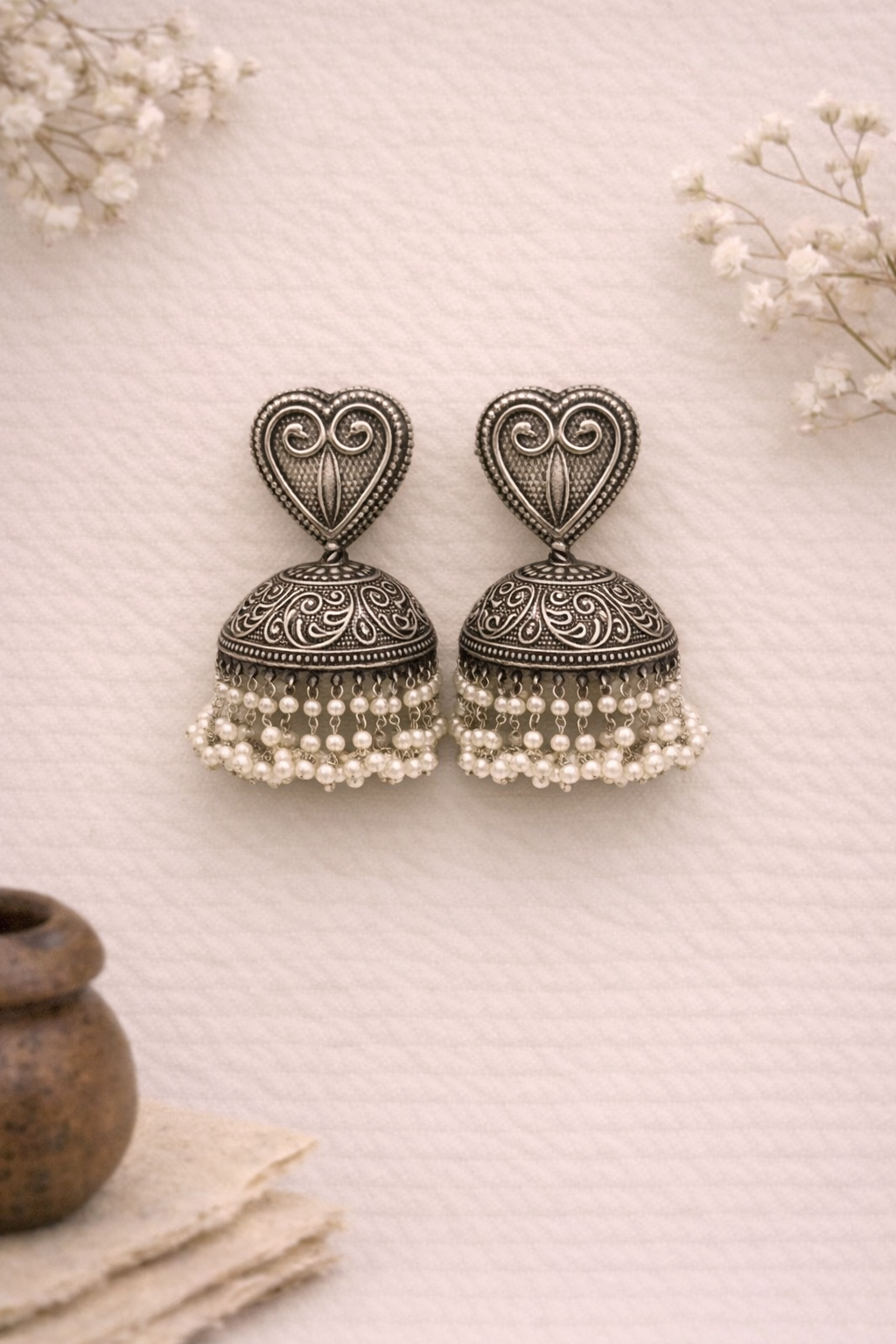 Noor-E-Dil Jhumkas
