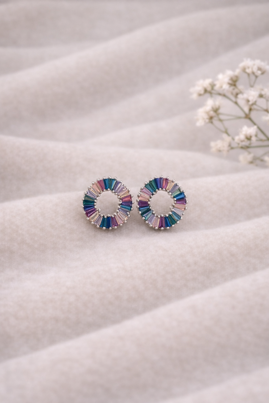 Rang-e-Daur 92.5 pure silver studs