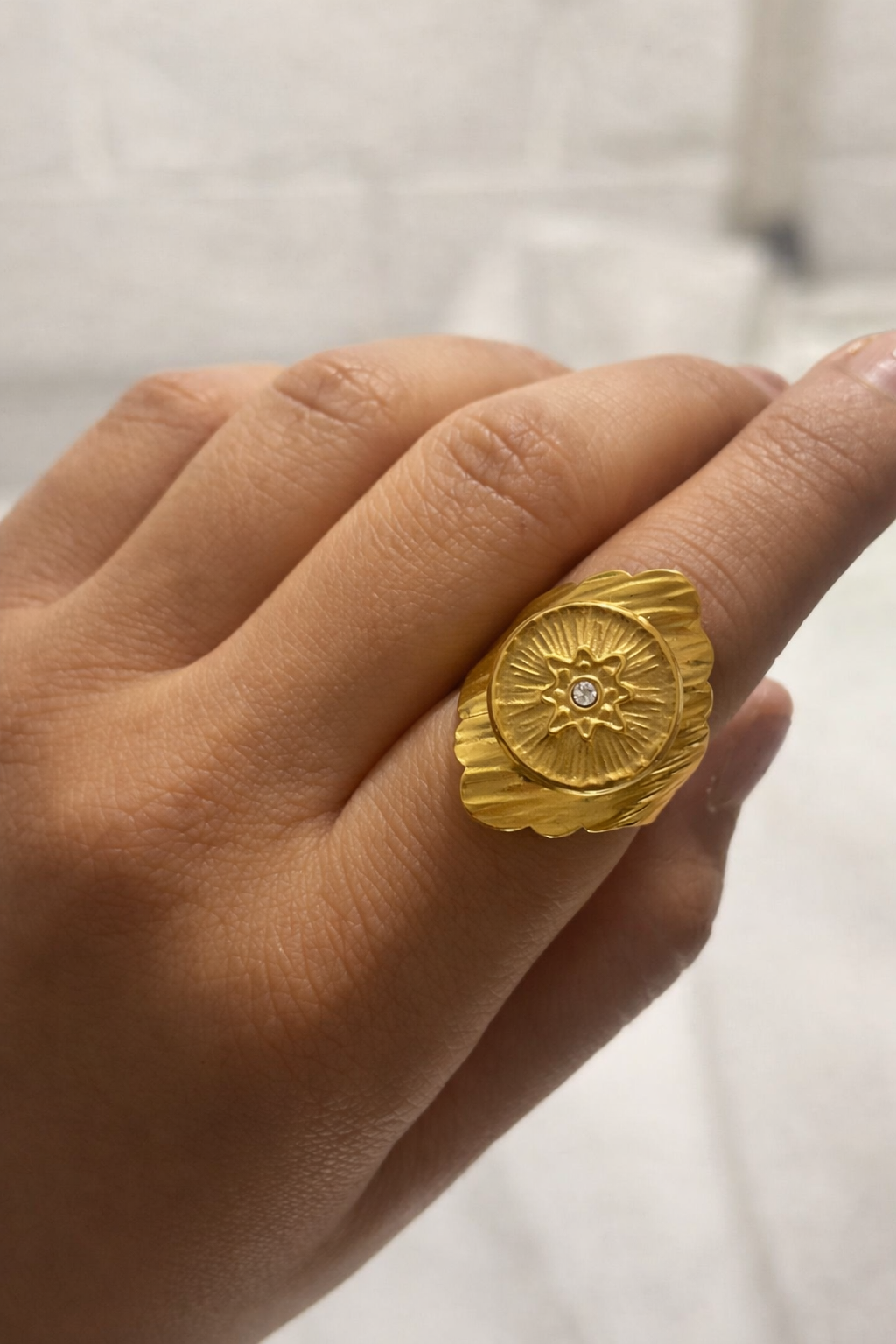 Aftaab-e-Zeenat Statement Ring-8