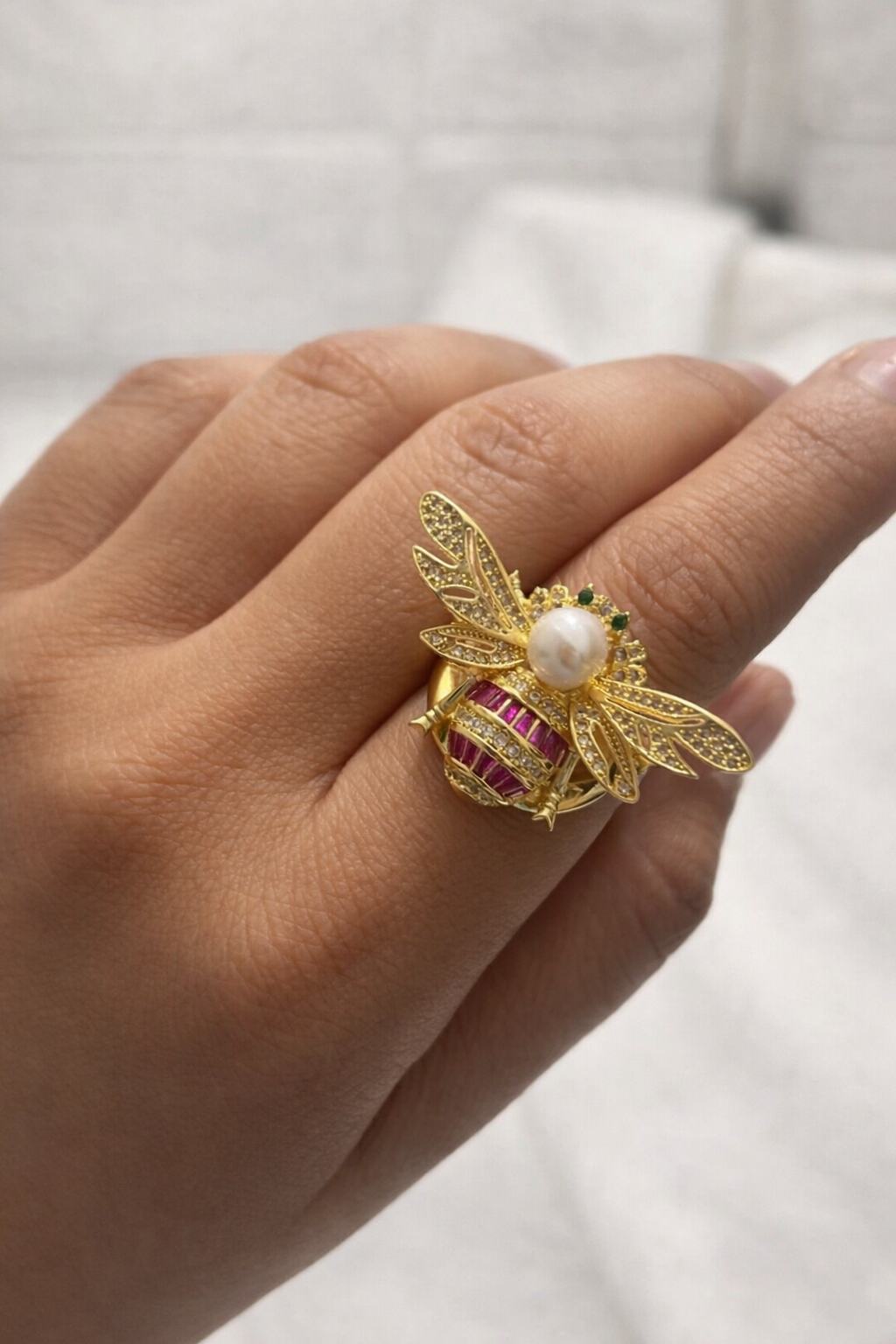 BeeGul Statement Ring- adjustable