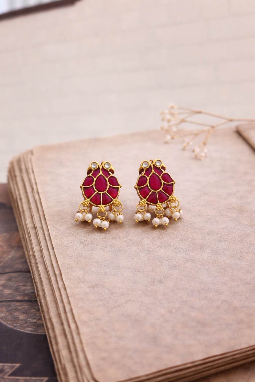 Noor Studs - 92.5 Silver