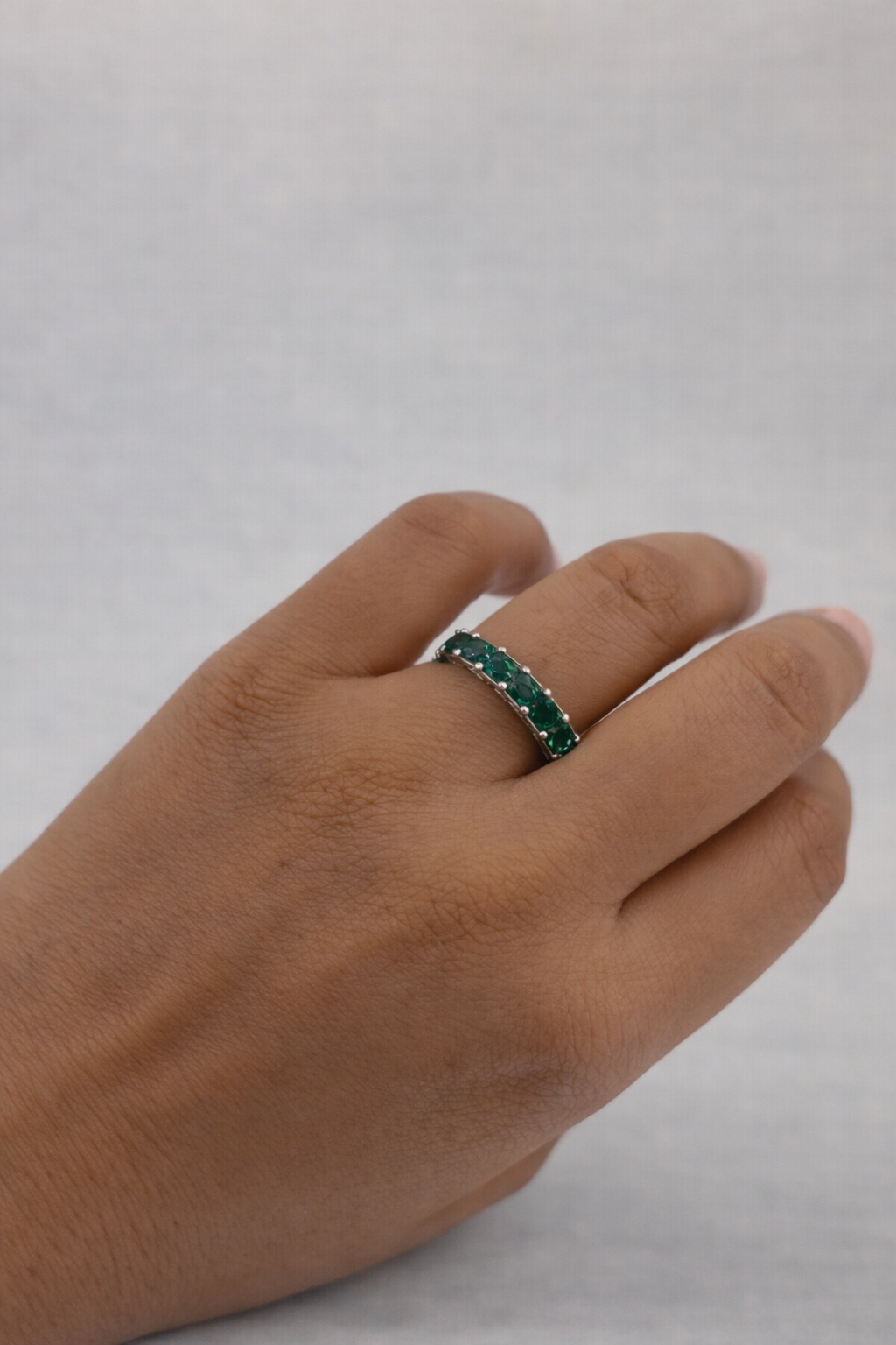 Verdant Grace Band - 92.5 Silver