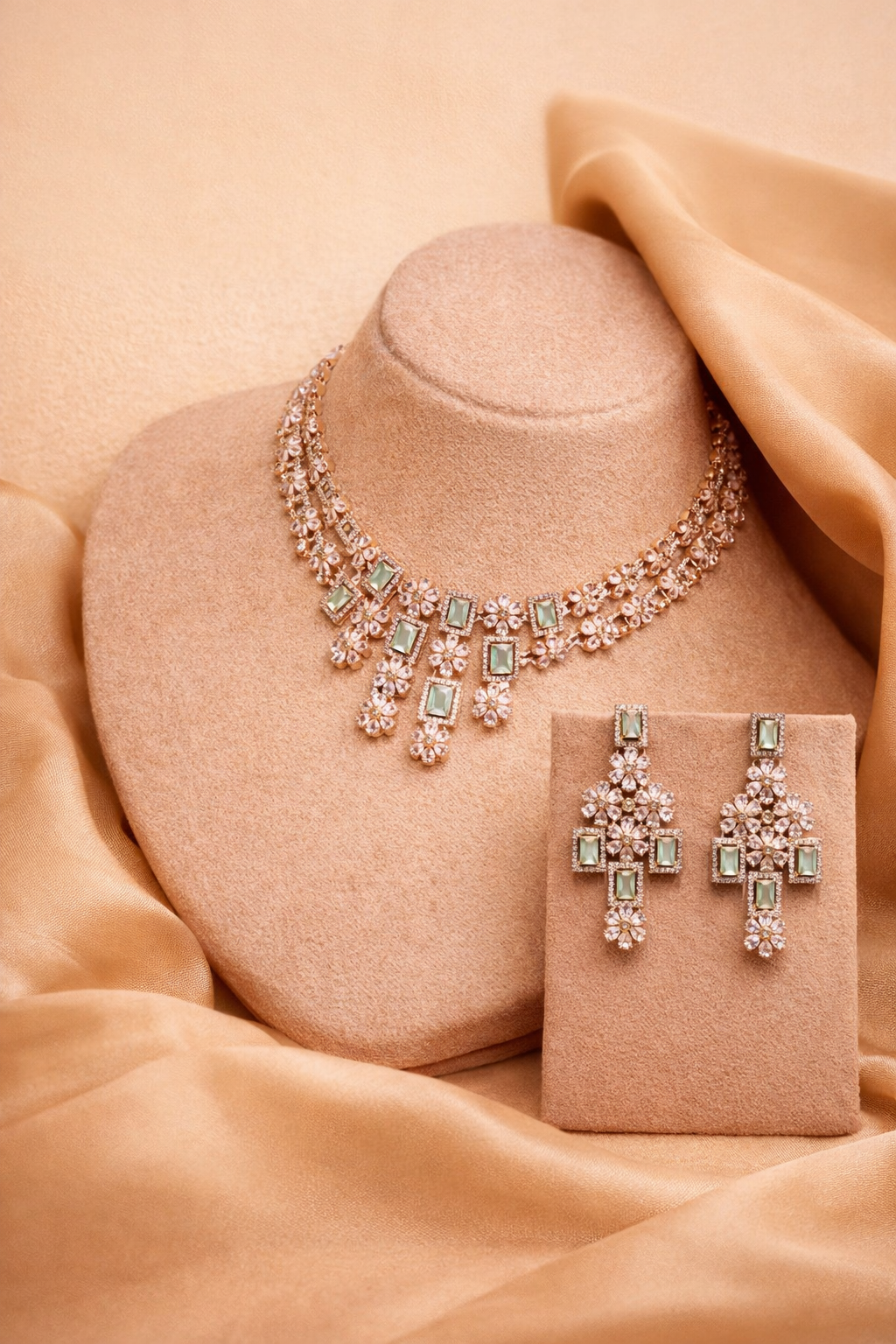 Celeste Bloom Heirloom Necklace Set